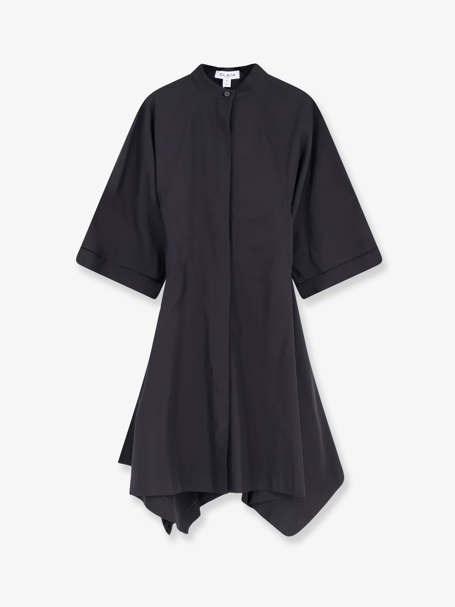 white christmas dresses Panelled cotton dress ALAIA