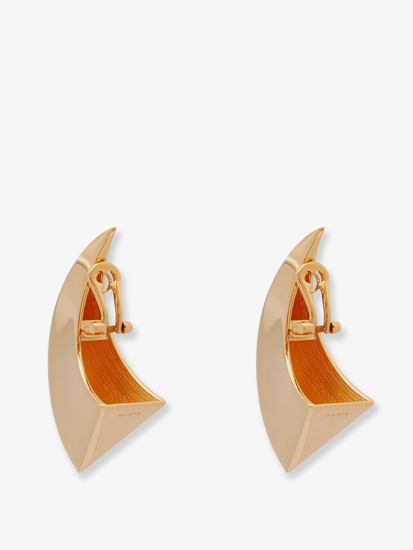 Brass earrings