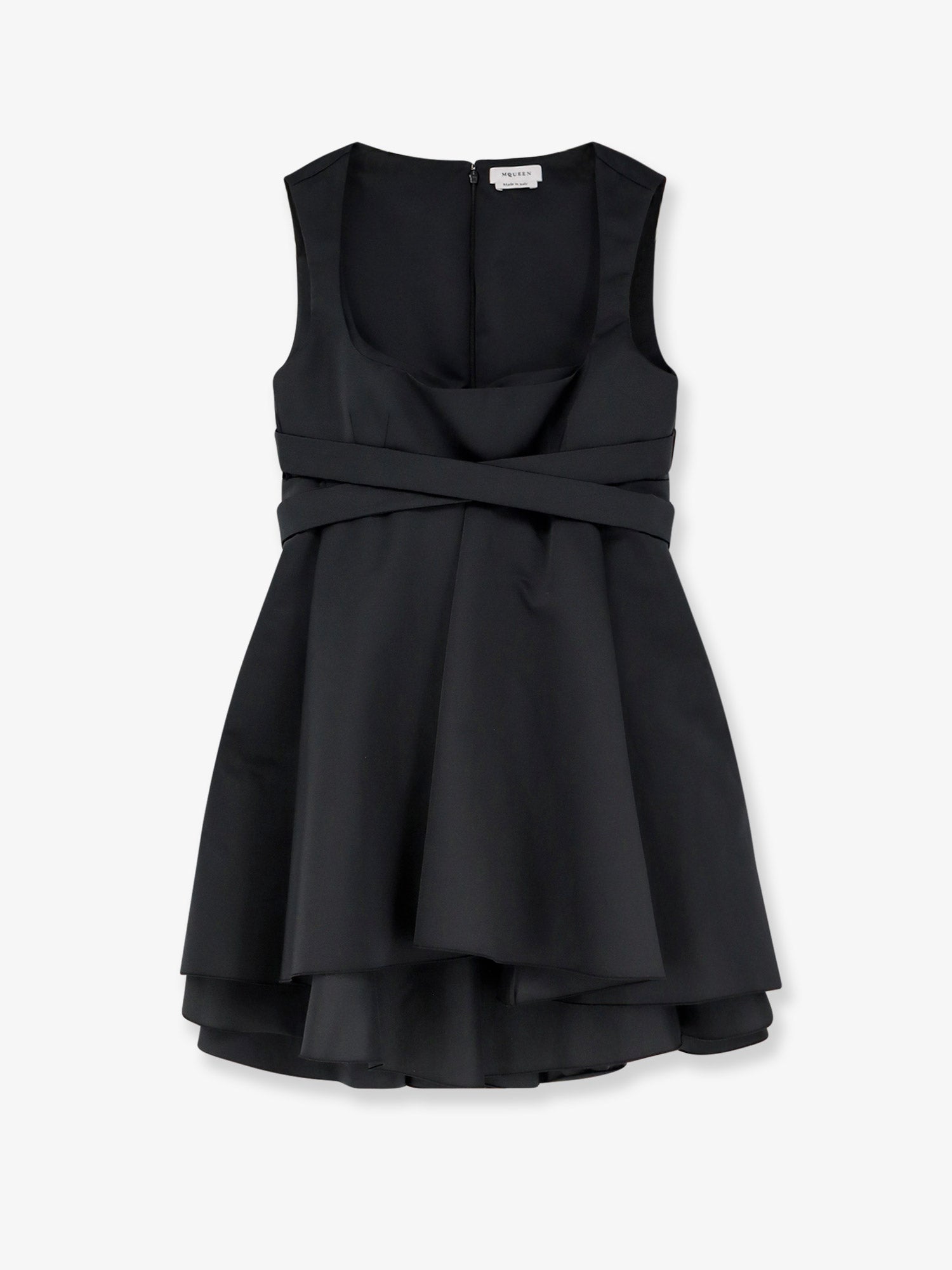 aidan mattox black long dress Lace Tux Dress main image 1