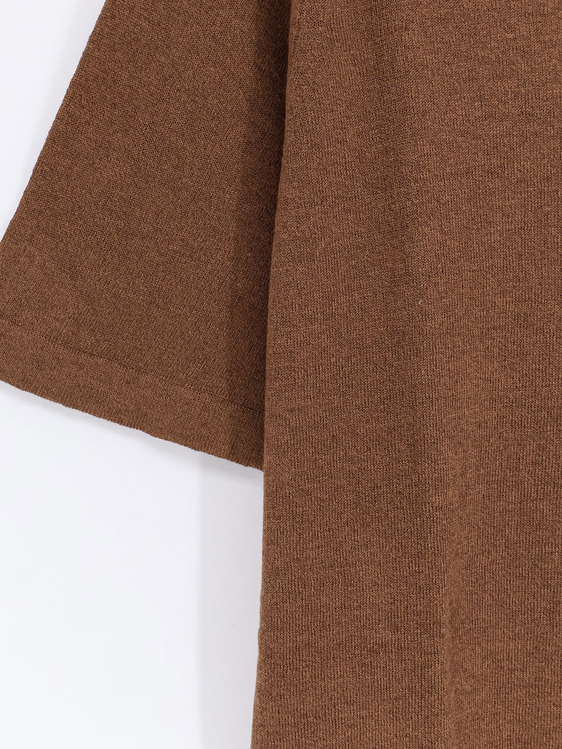 Linen and cotton blend polo shirt