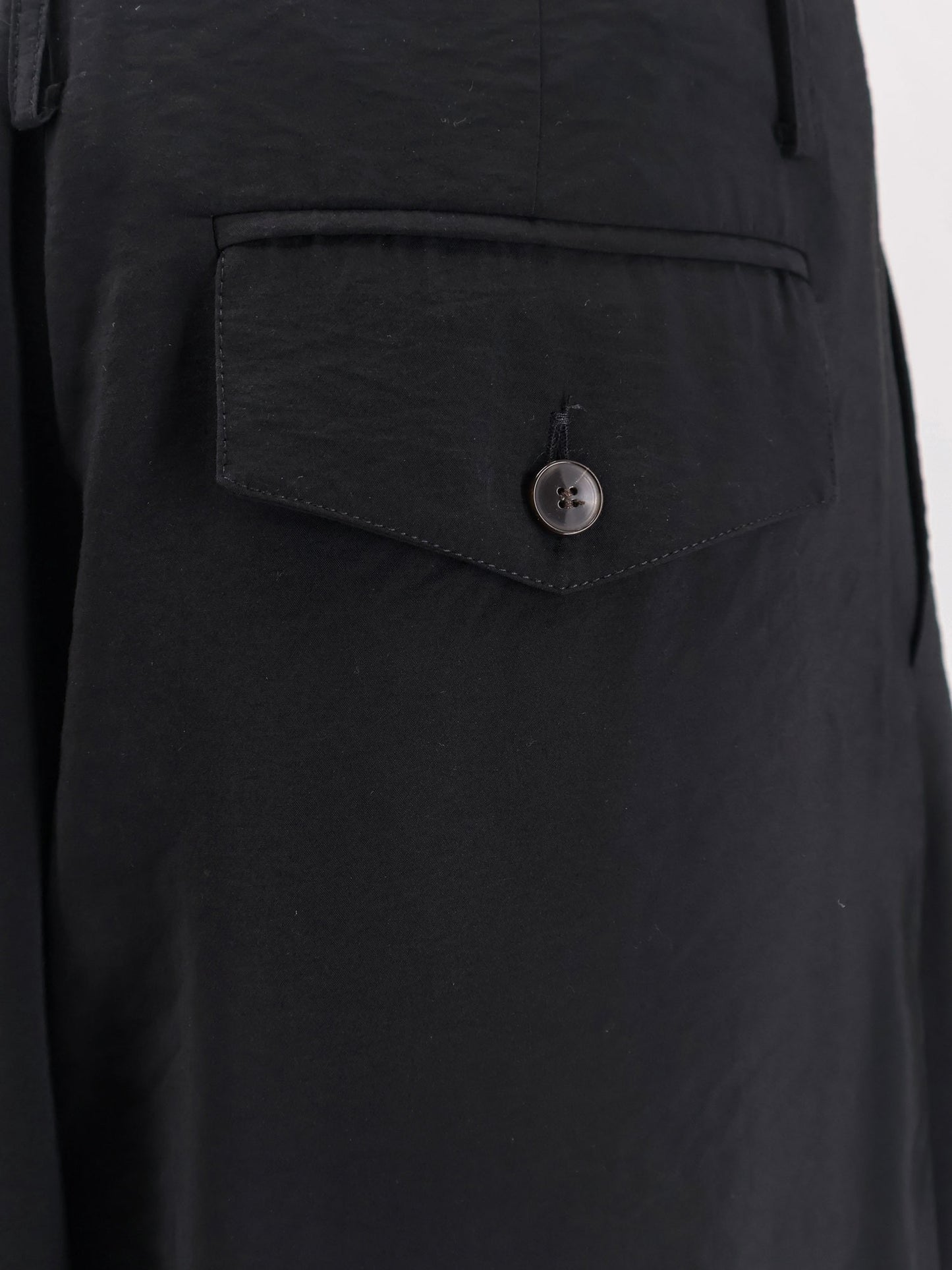 Modal trousers with drawstring detail