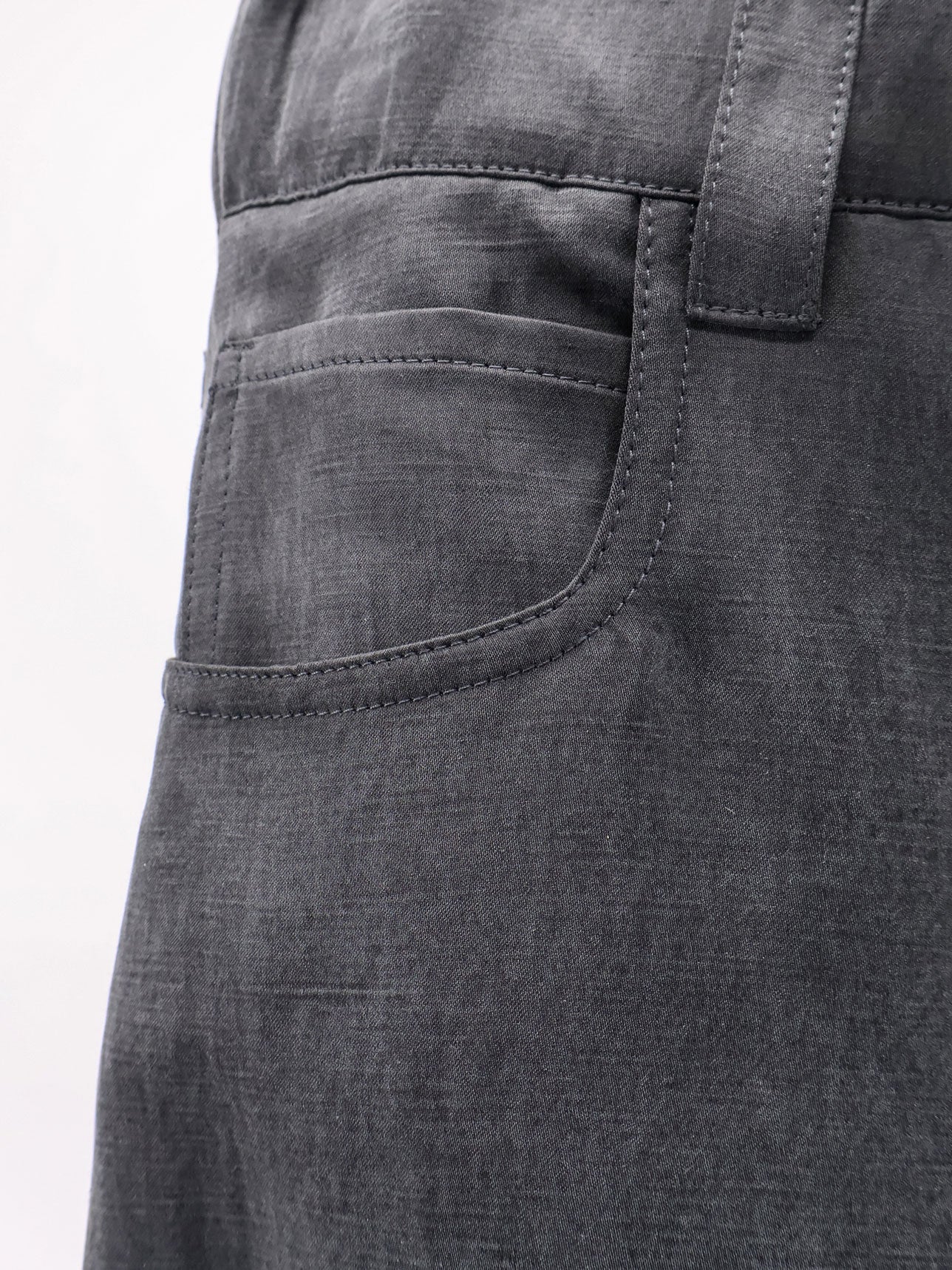 Lyocell and cotton trousers