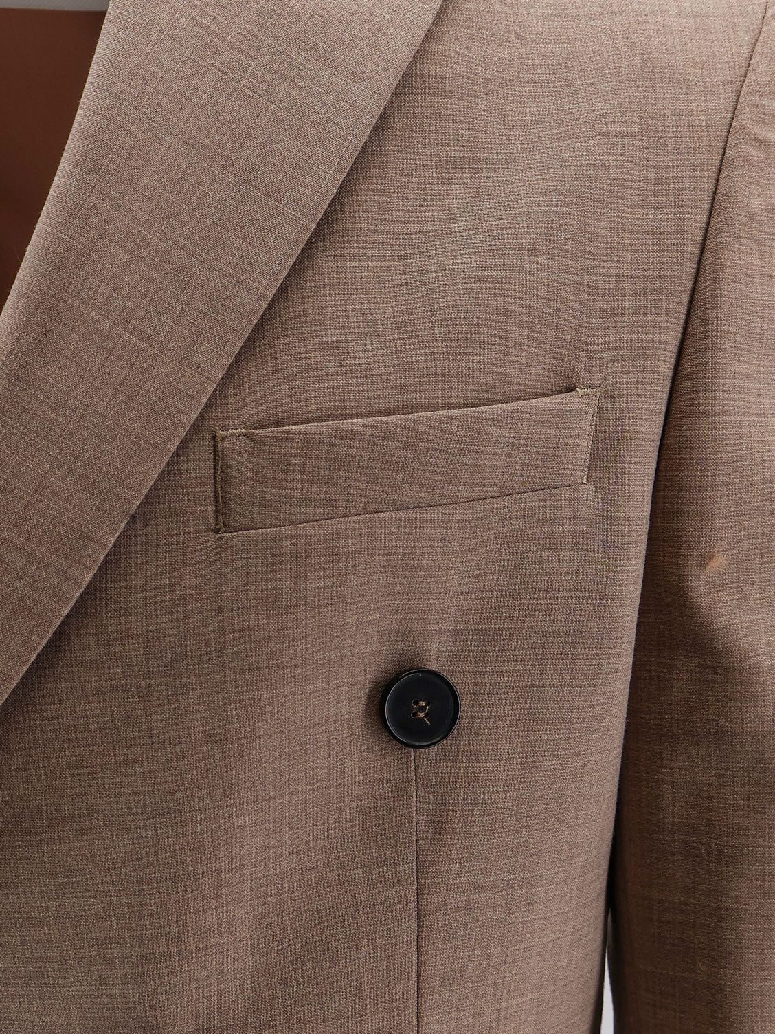 Virgin wool blend blazer
