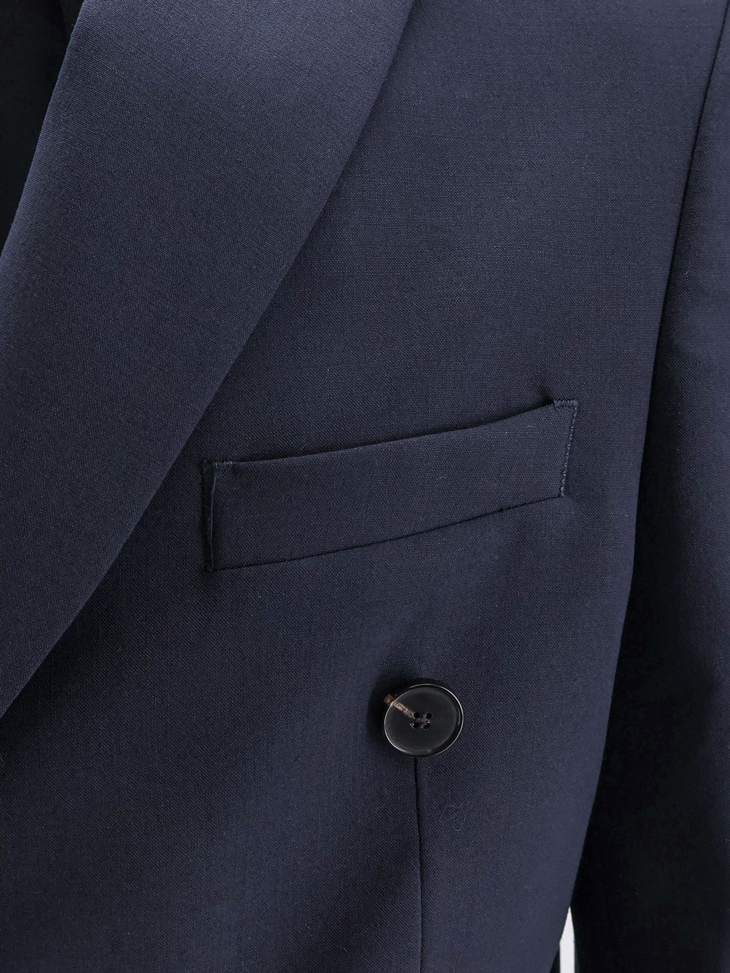 Virgin wool blend blazer