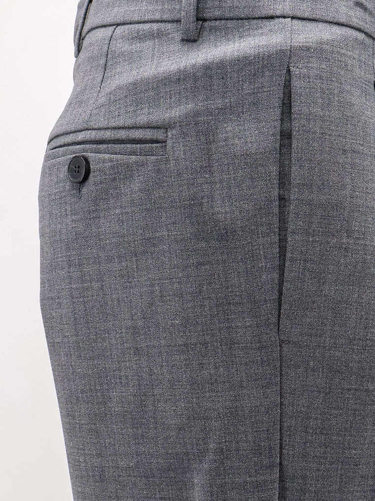 Pantaloni in misto lana vergine