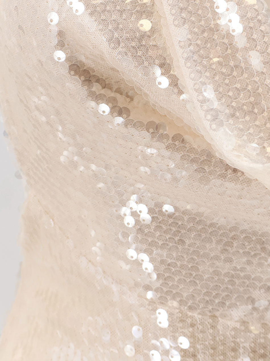 Iselin long dress with sequins