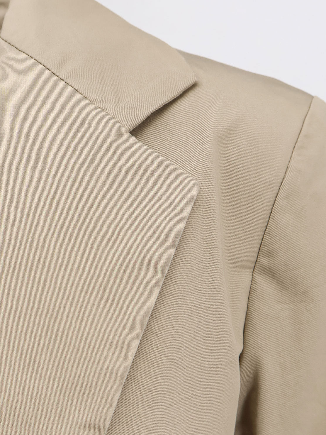 Stretch cotton suit