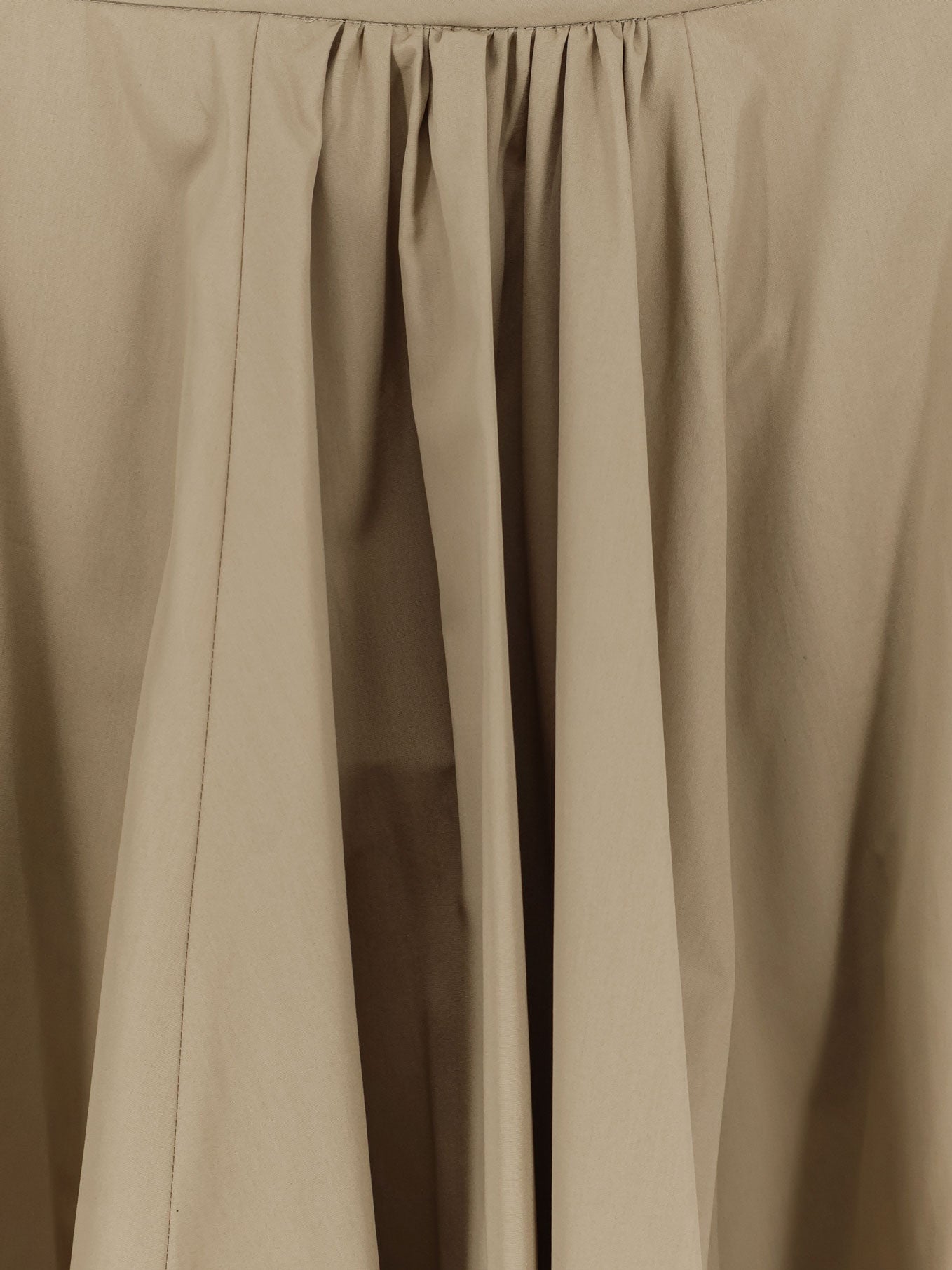 Cotton long skirt