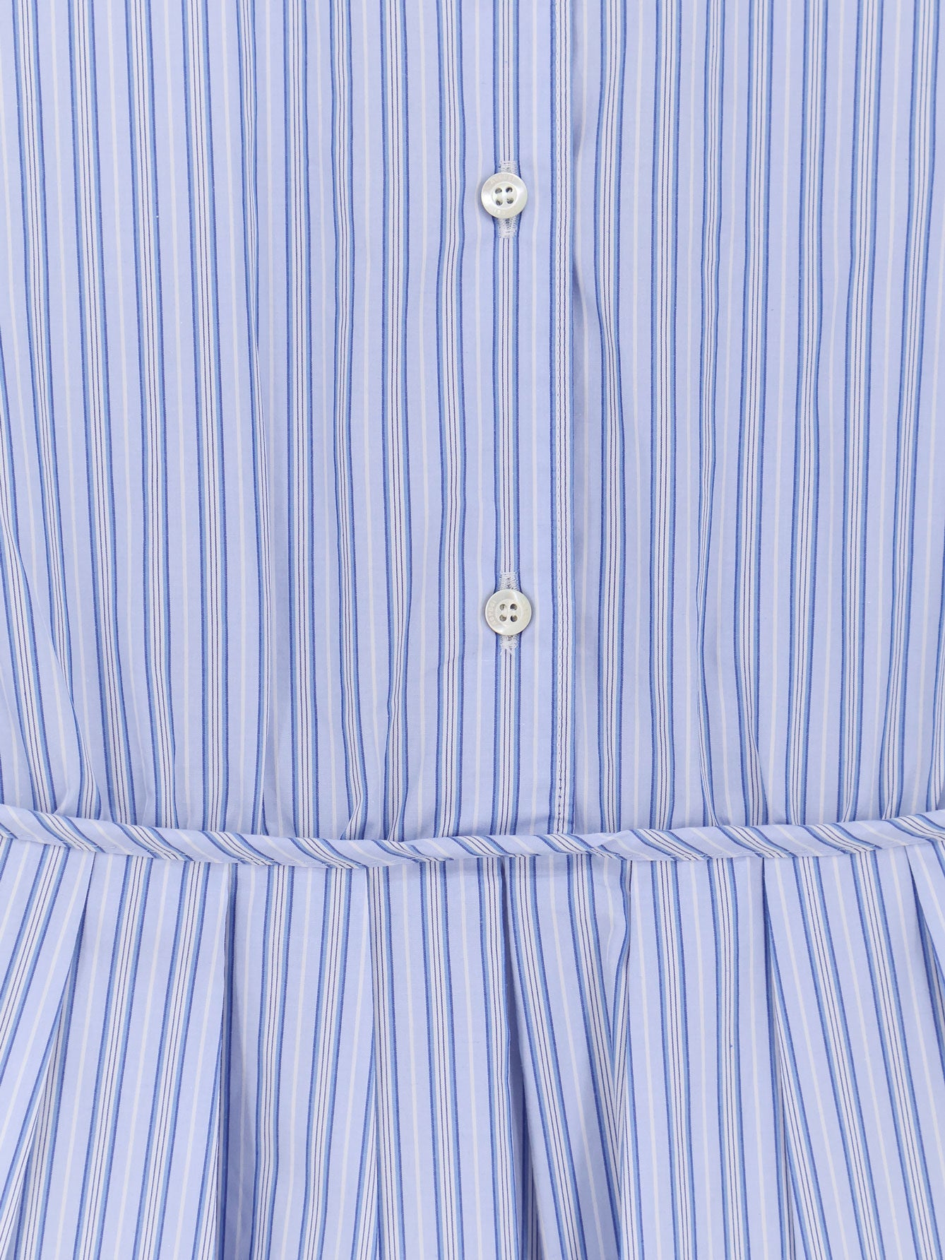 Striped cotton dress