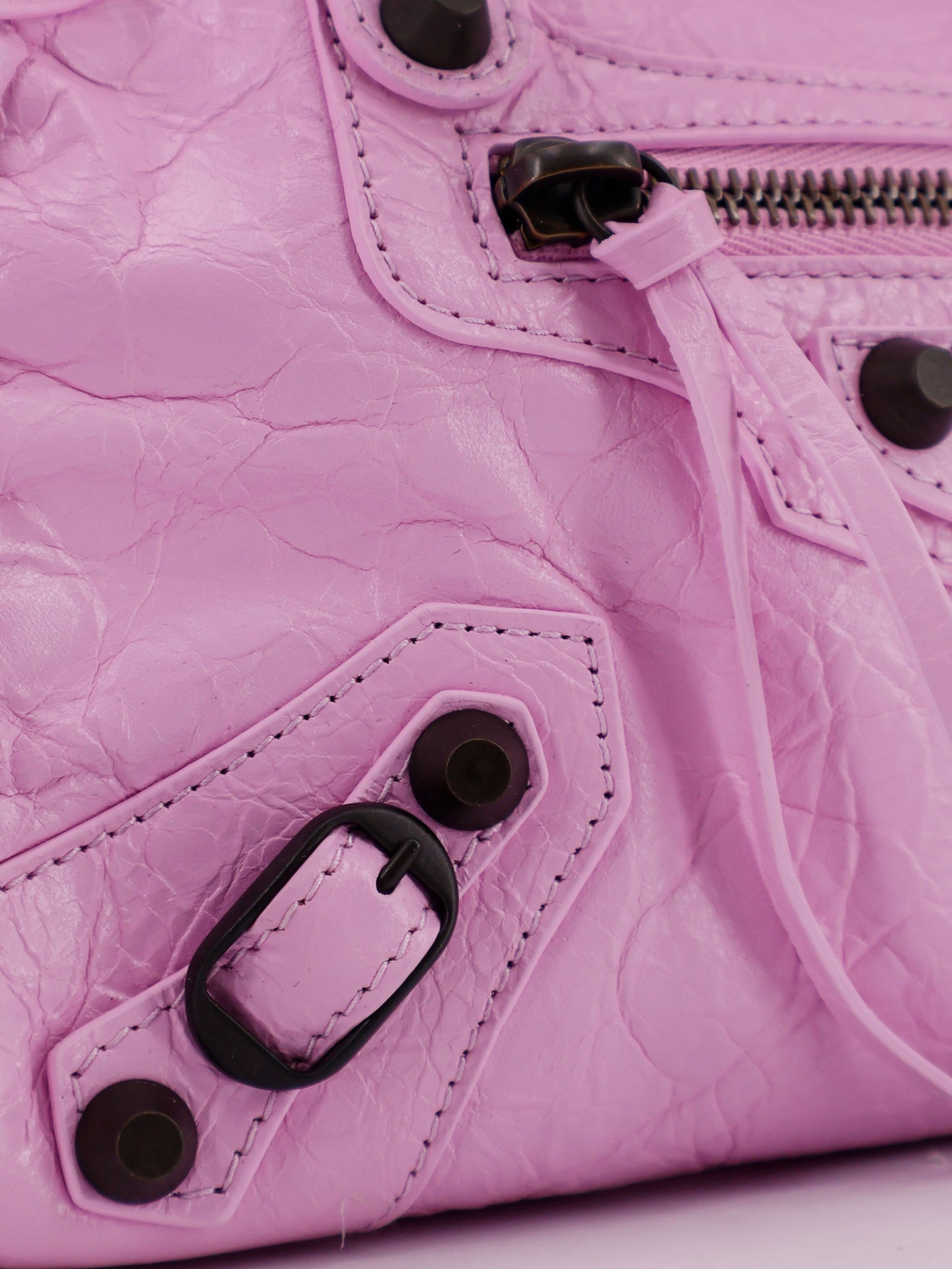 Leather The City Mini Bag handbag