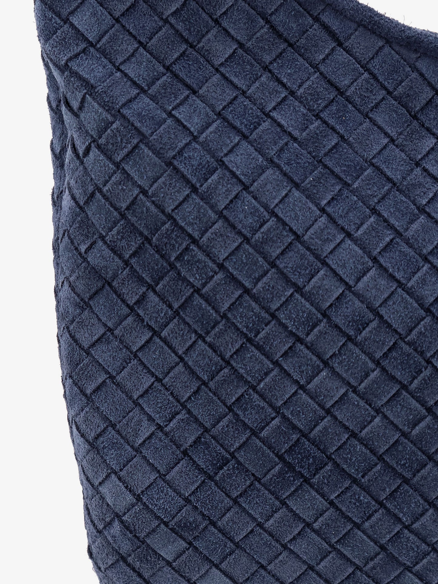 Veneto suede crossbody bag with Intrecciato motif