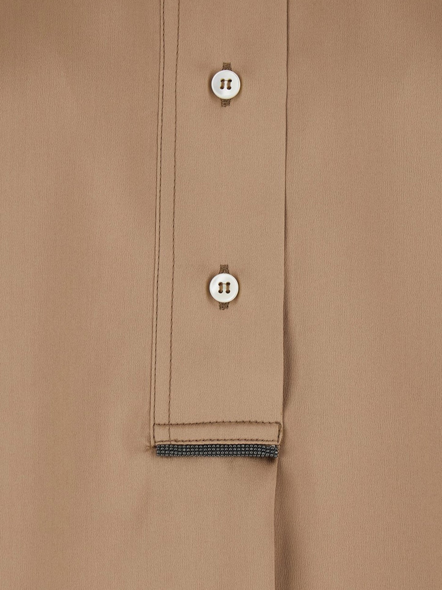 Camicia in misto seta