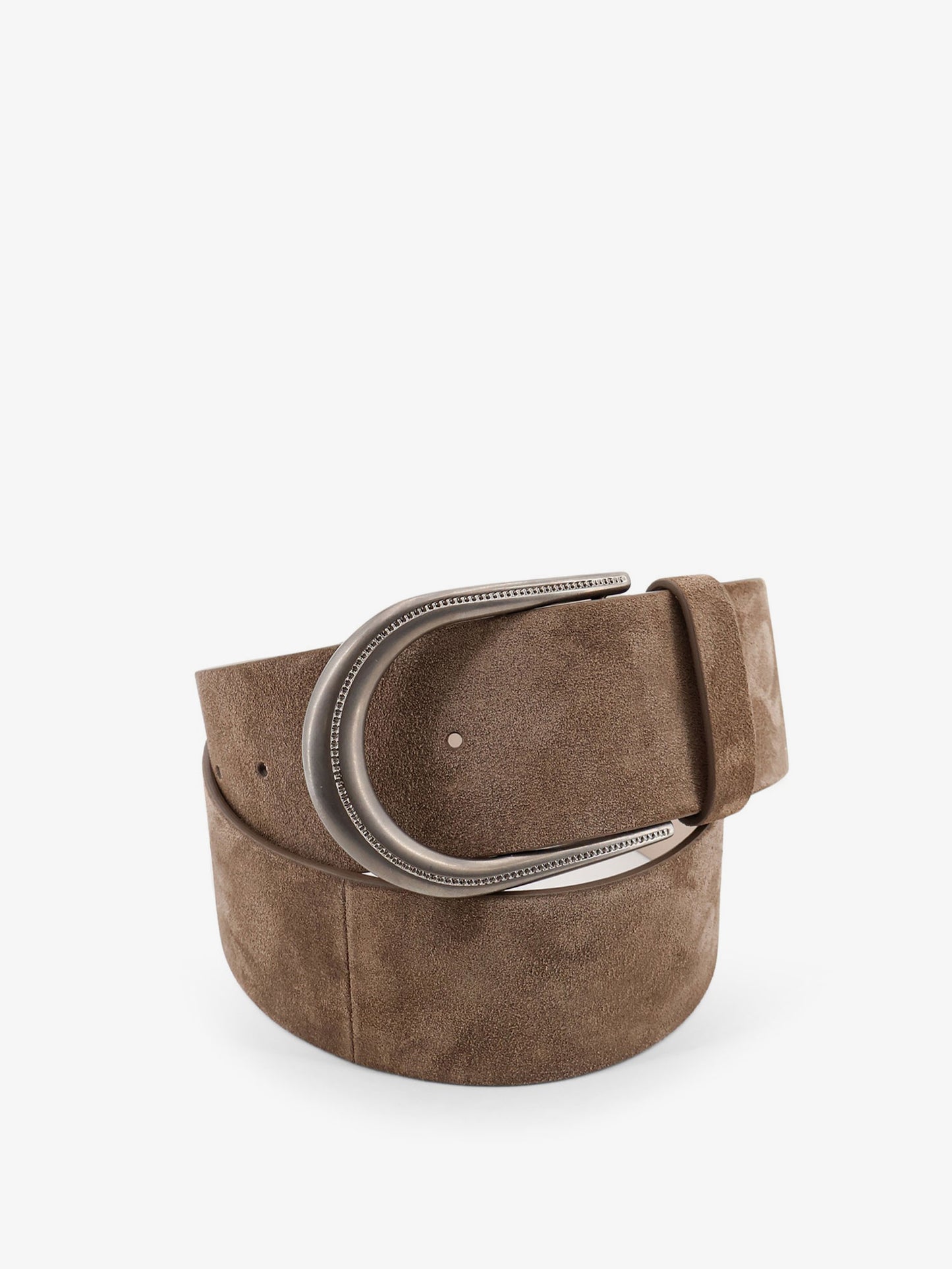 Suede belt