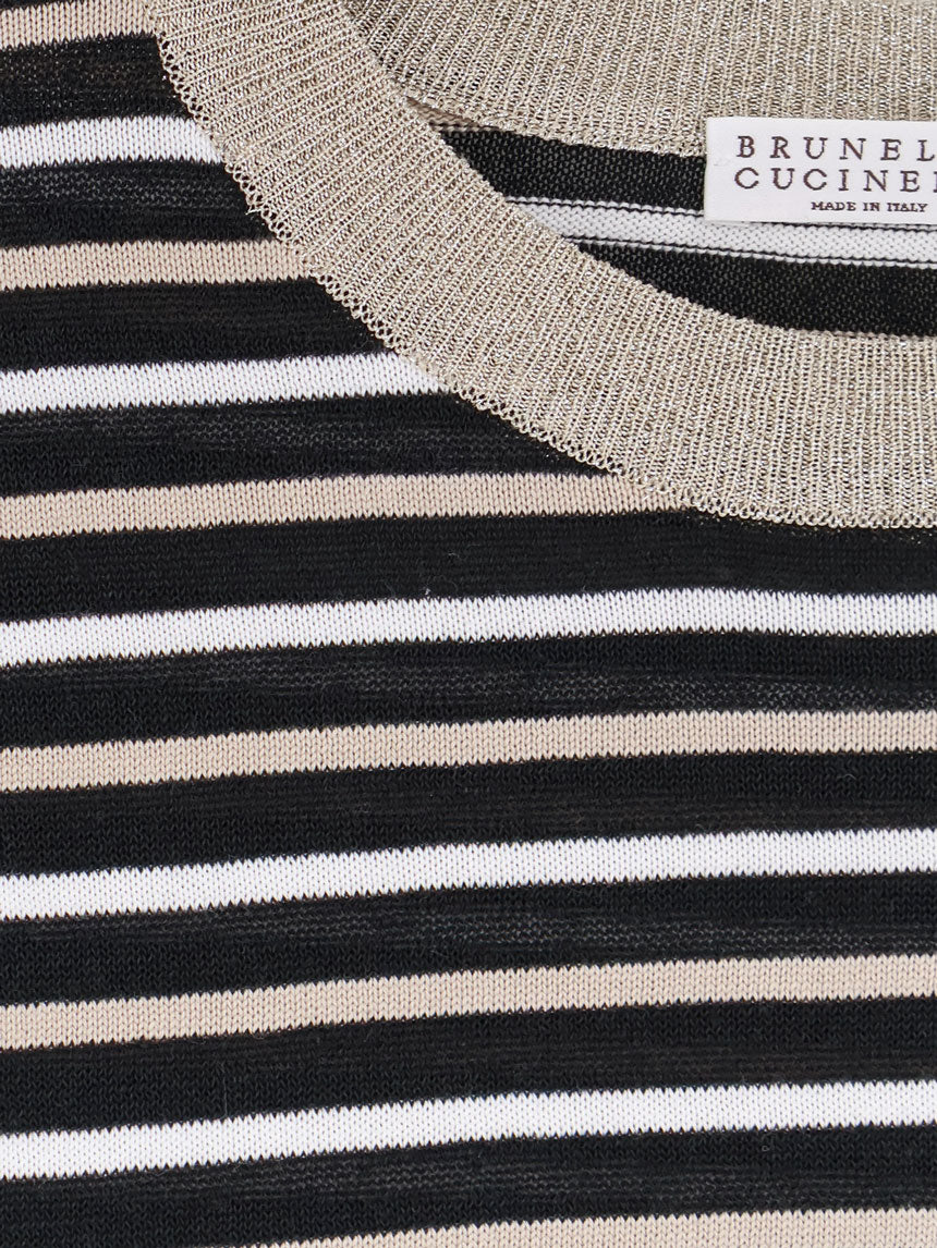 Maglia in misto lino