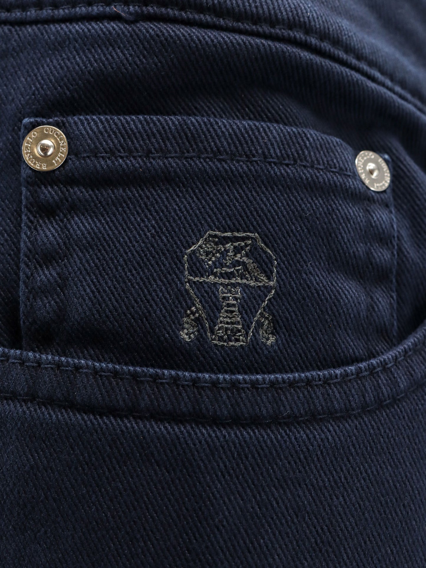 Traditional Fit cotton trousers