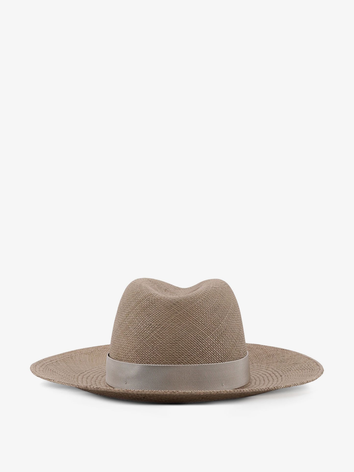 Raffia Fedora hat with Monili detail