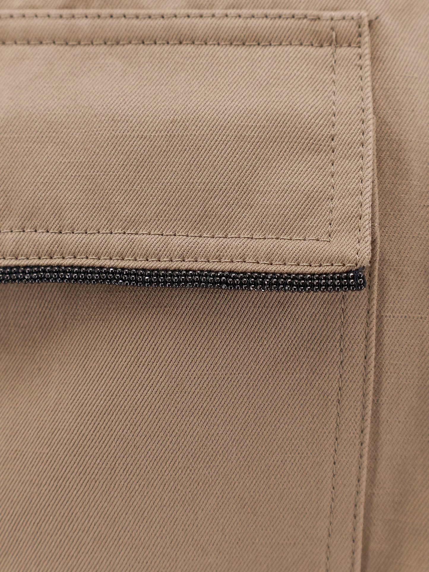 Linen and cotton blend shirt