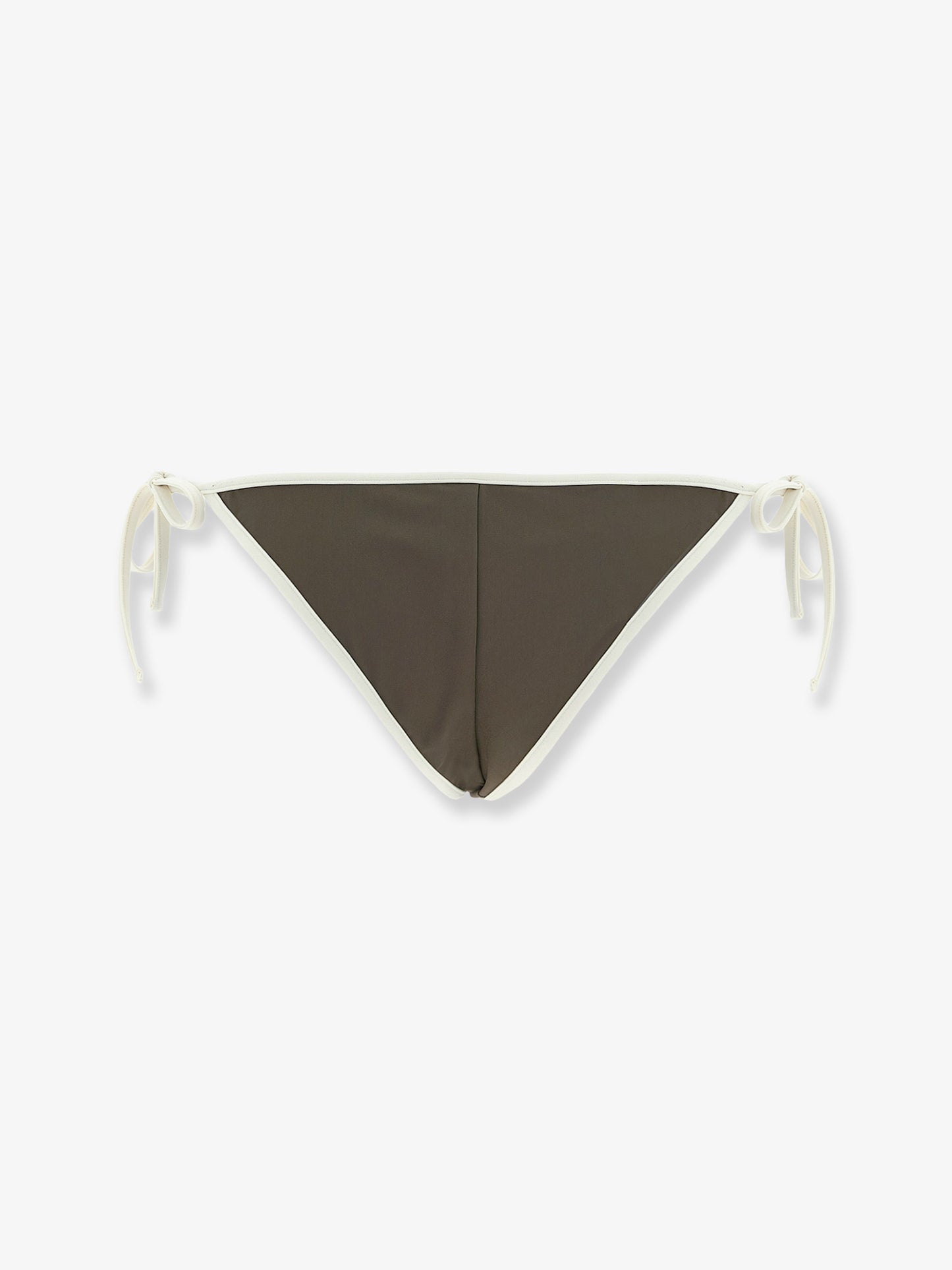 Slip mare in nylon con profili in contrasto