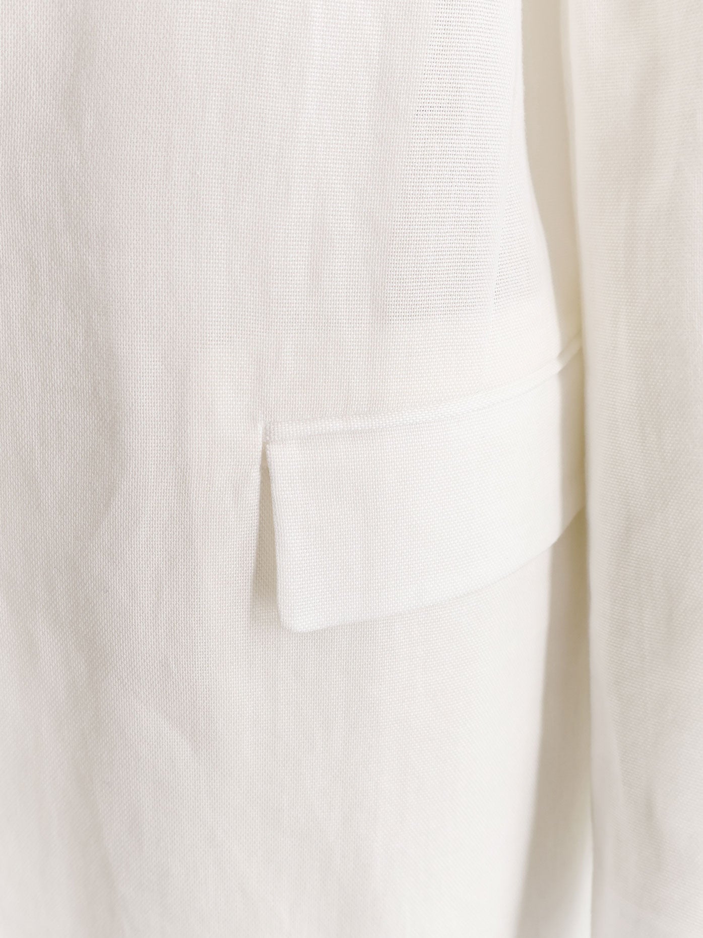 Blazer in cotone con dettaglio Monile