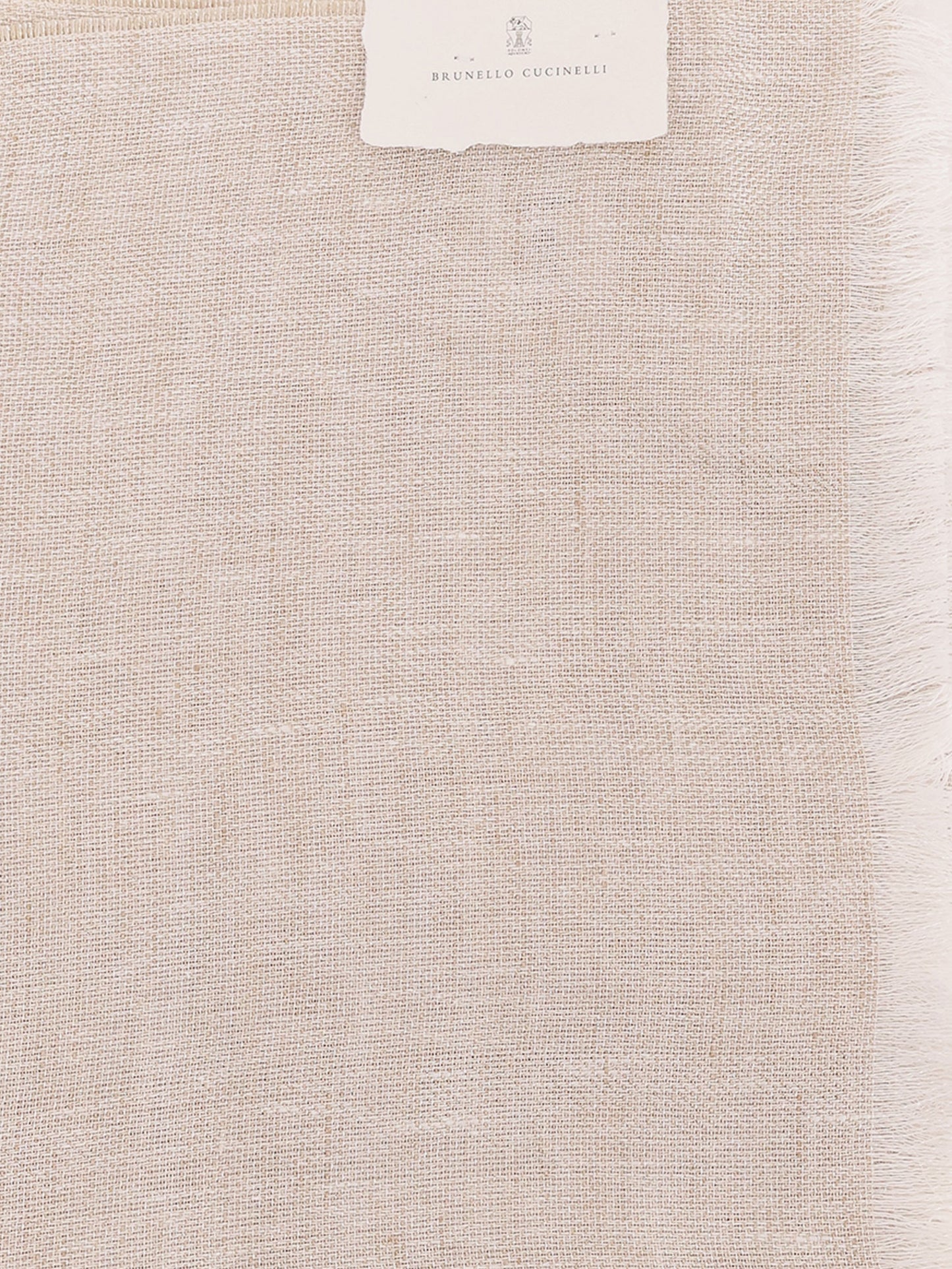 Sparkling linen scarf