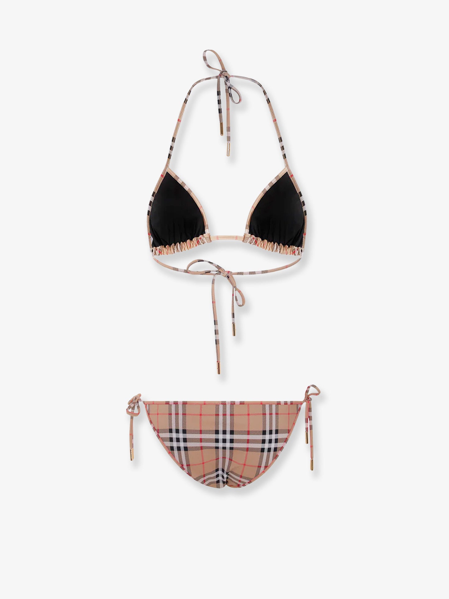 Cobb bikini with Traditional Check pattern