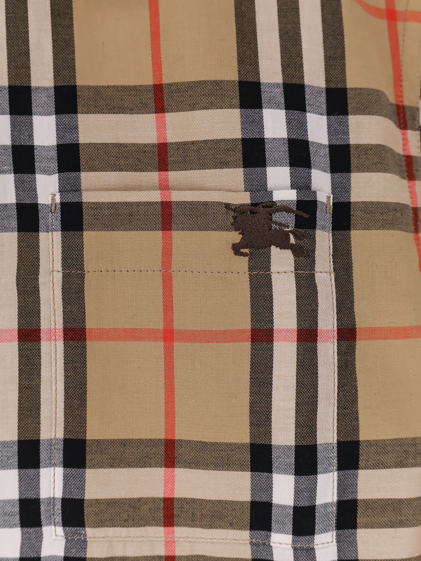 Emma cotton shirt with Check pattern