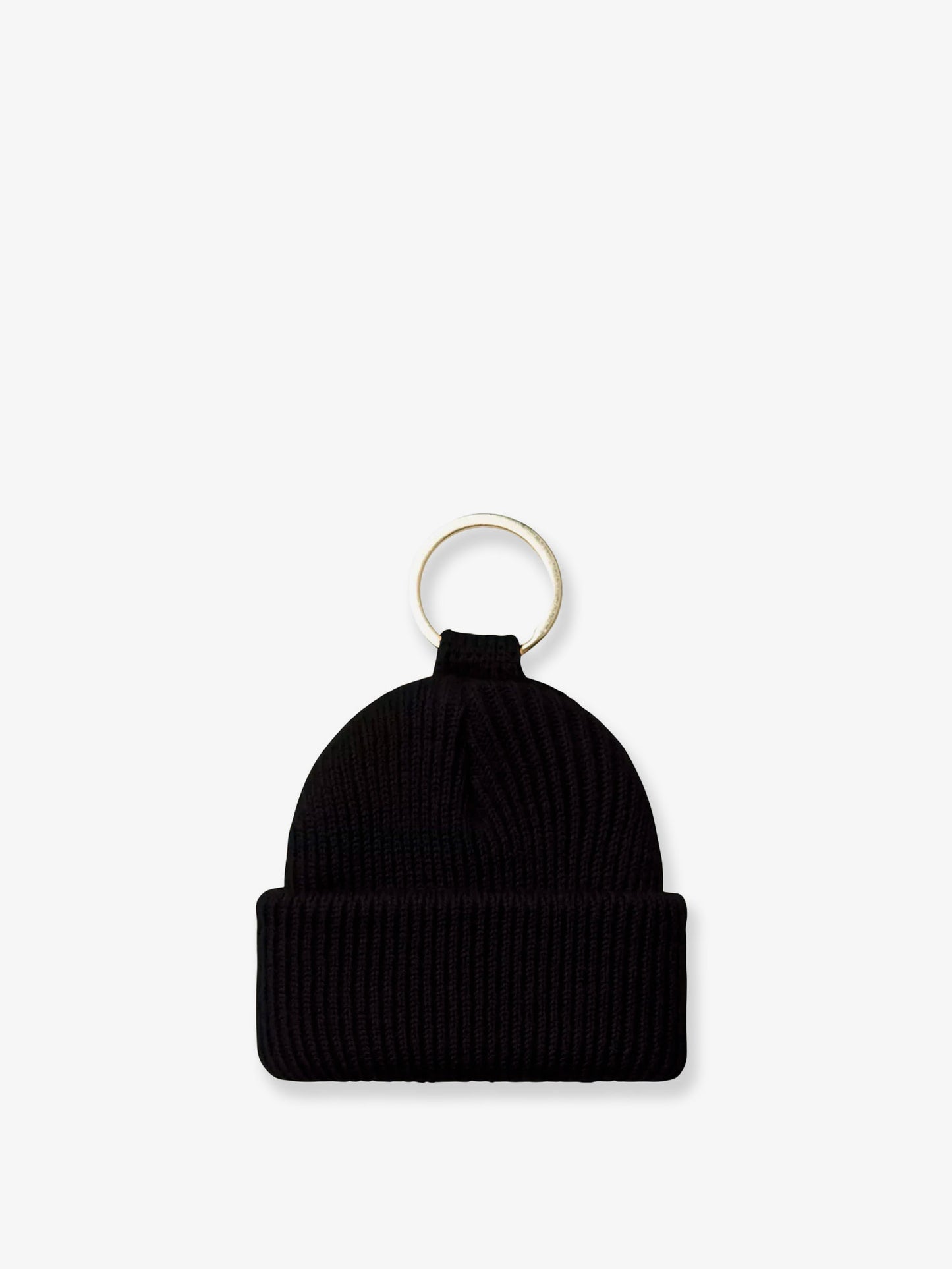 Mini Watch hat knit keychain