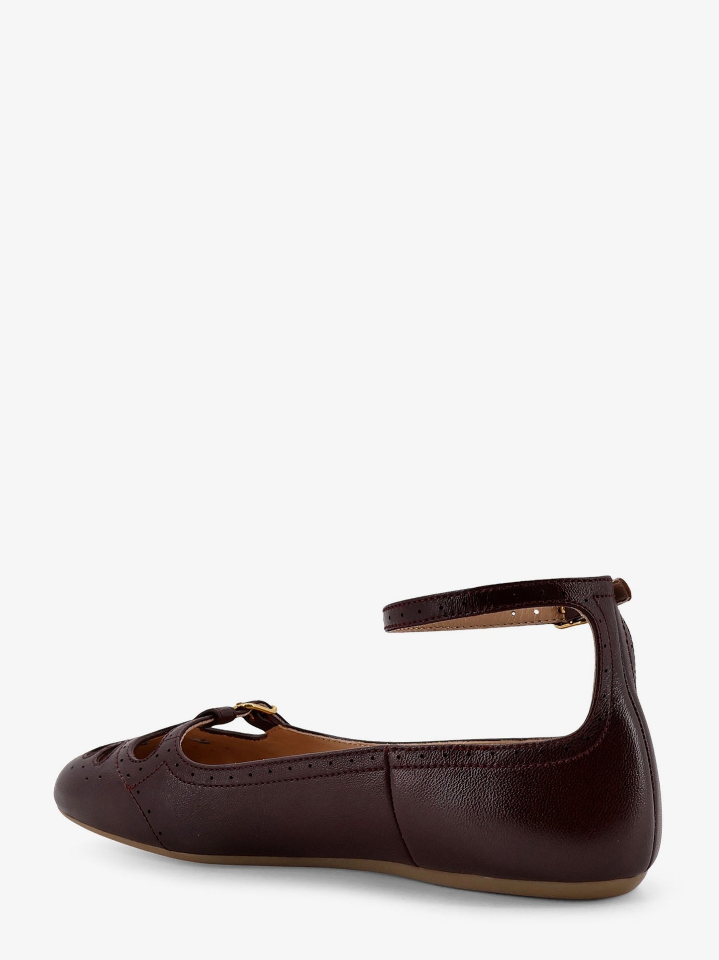 Misty leather ballerinas