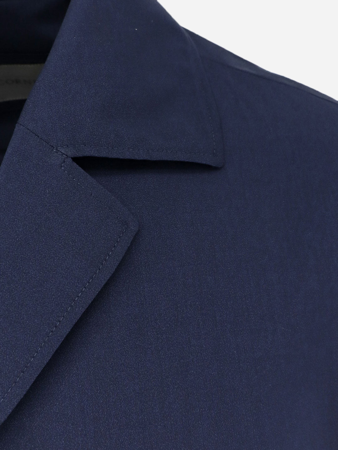 Edge virgin wool and silk jacket