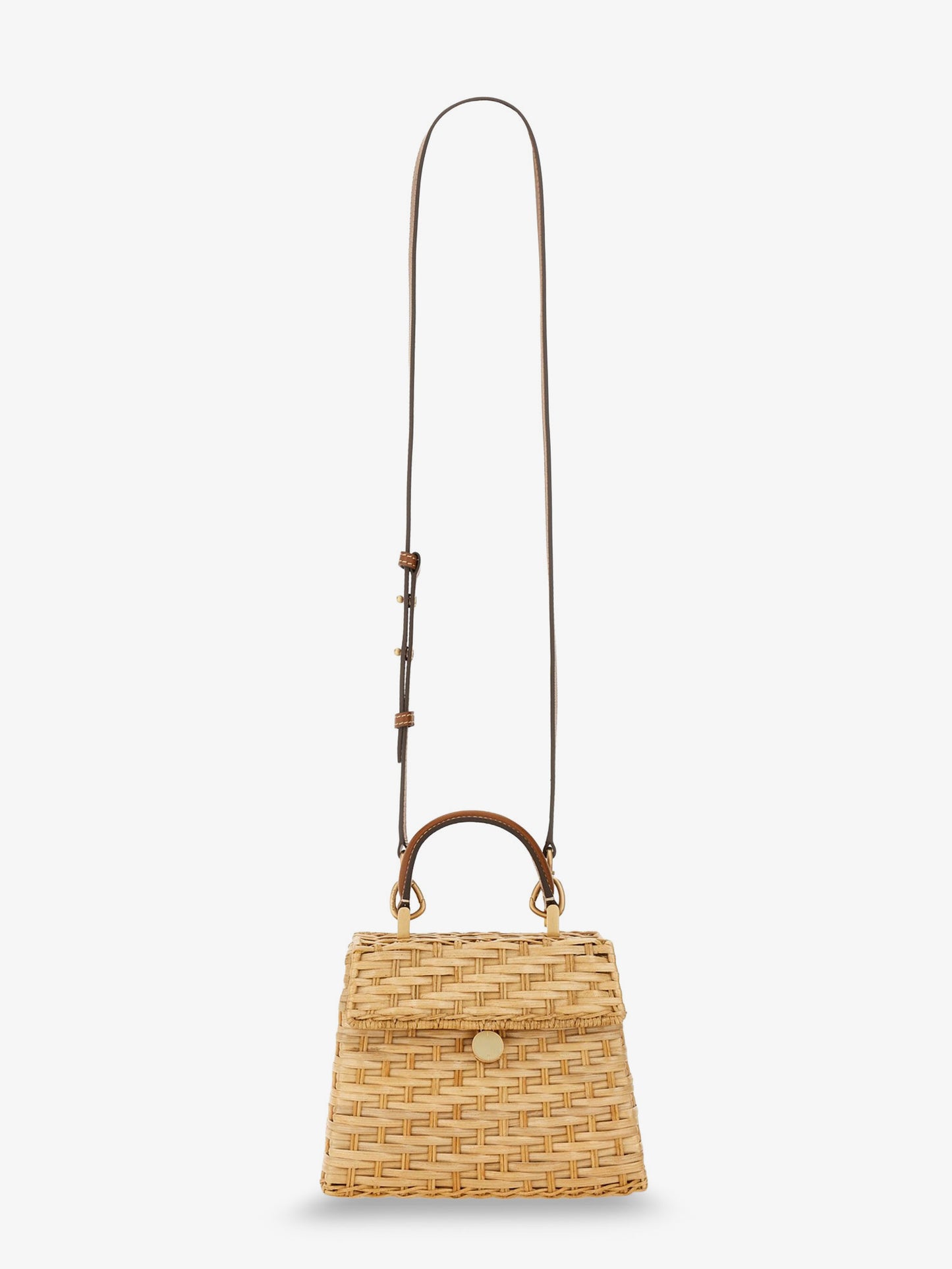 Sybil wicker handbag