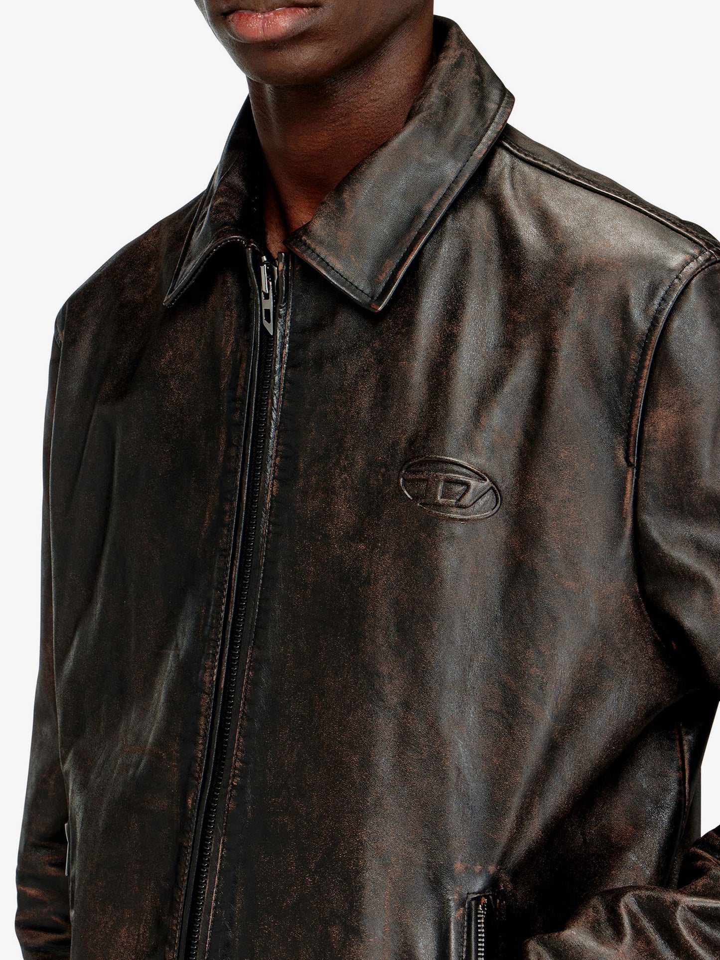 L-Amar-Wrd leather jacket
