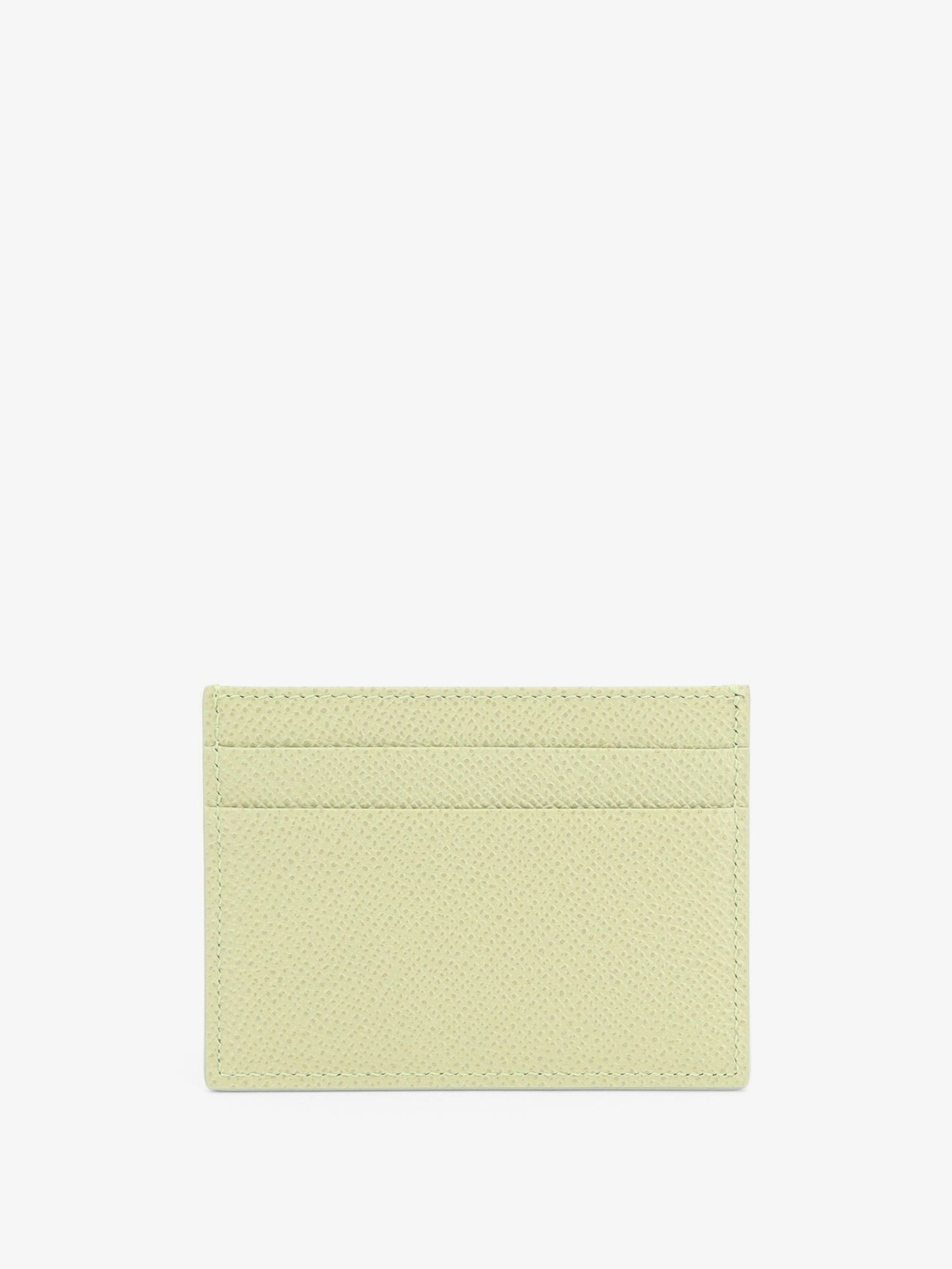 Hammered leather card holder