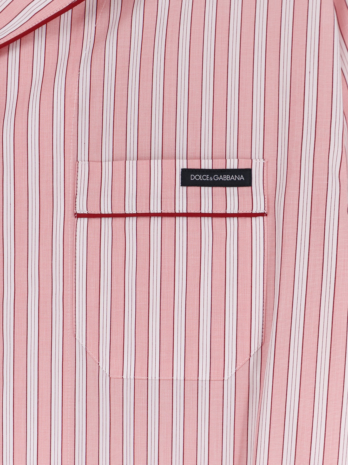Striped Cotton Pajama Shirt