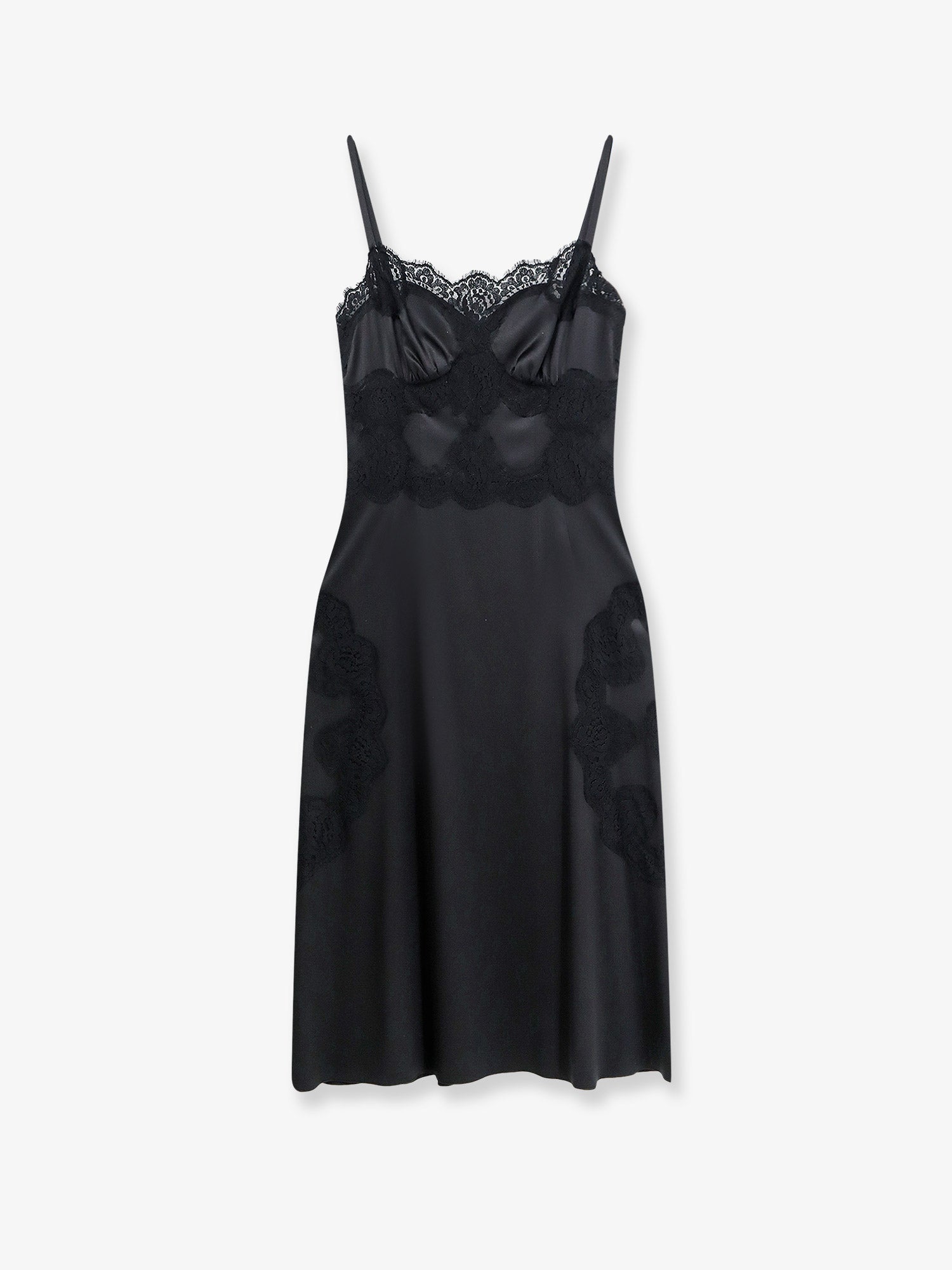 Slip Dress with Lace Details DOLCE & GABBANA - Nugnes1920