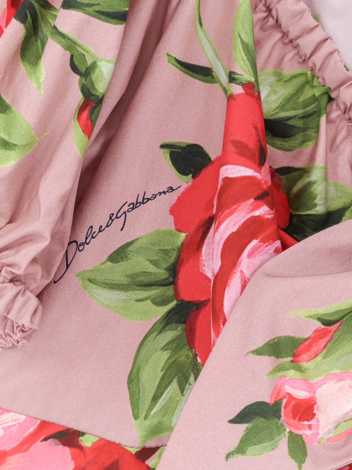 Cotton top with iconic print