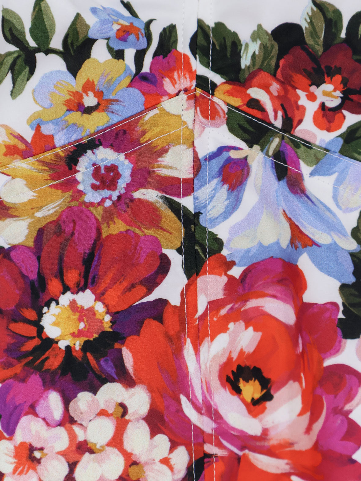 Cotton blend Bustier Top