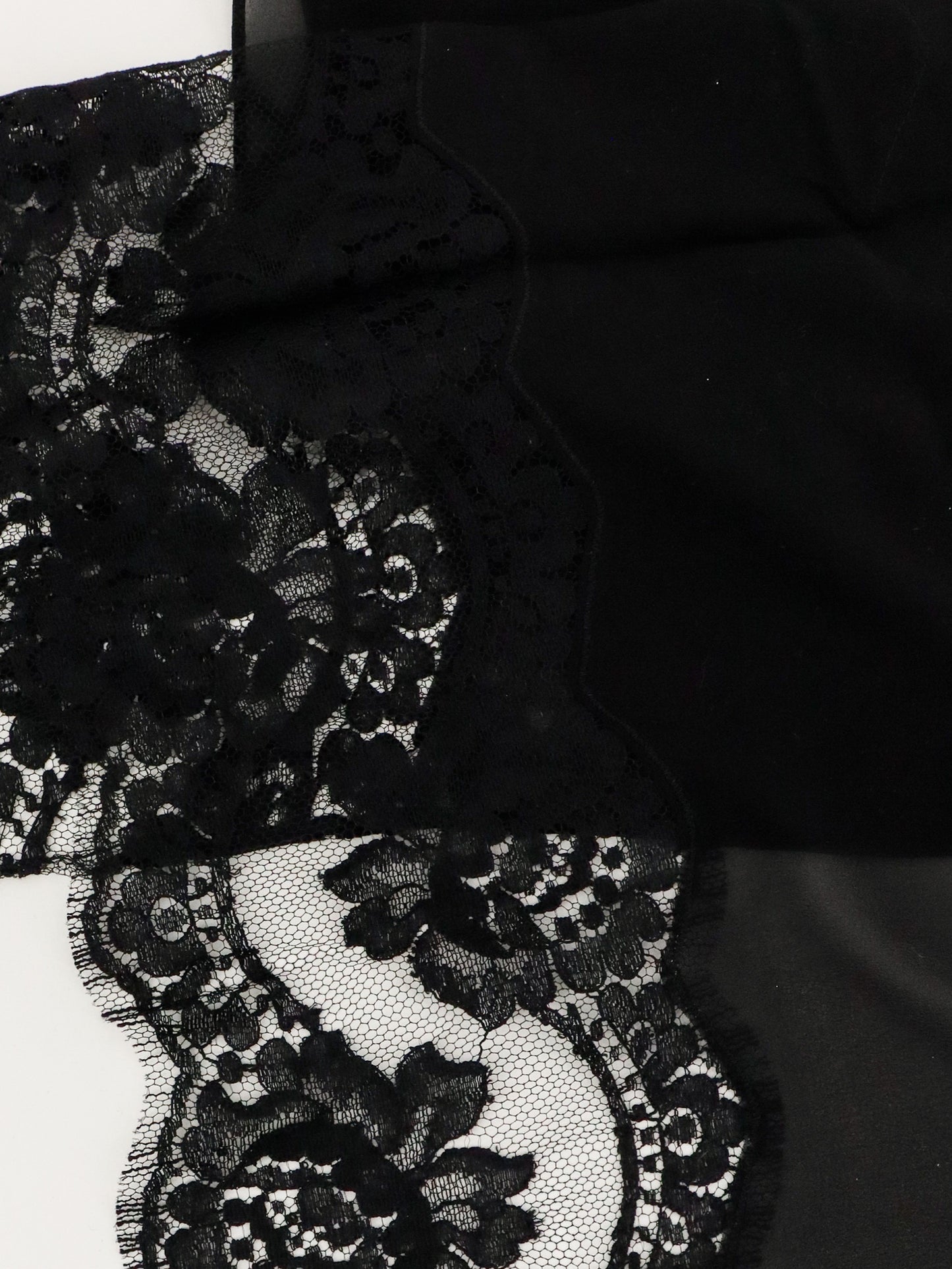 Sciarpa Chador in seta e cotone