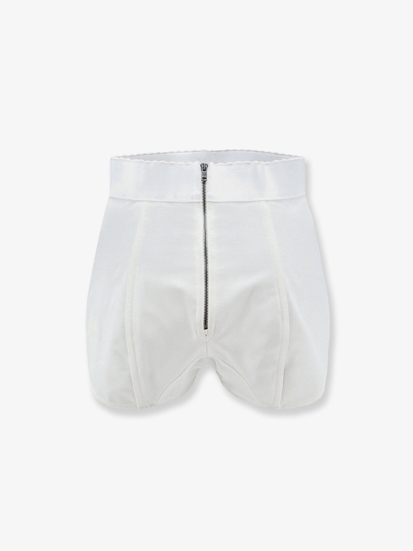 Jacquard and lace shorts