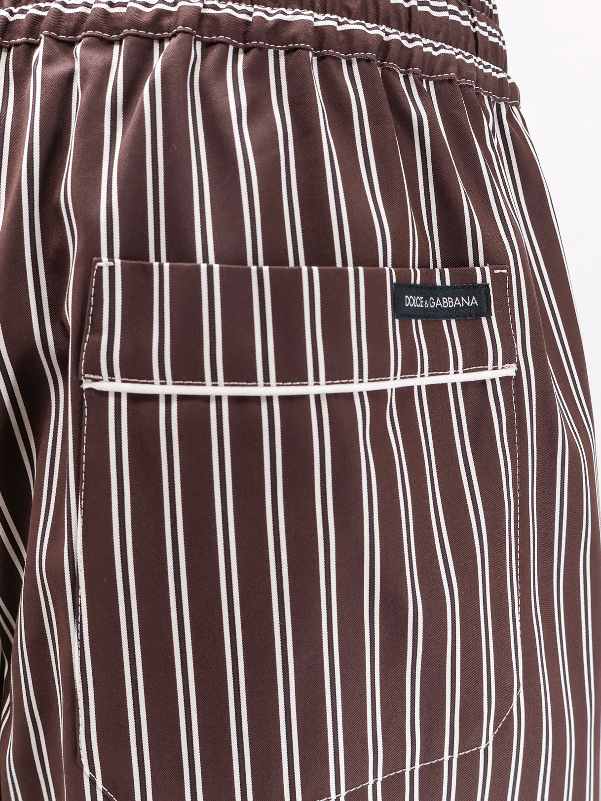 Pantaloni Pigiama in popeline rigato