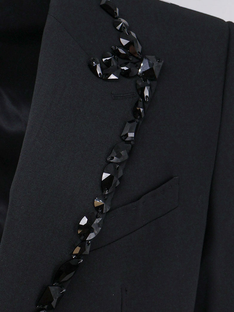 Blazer Sicilia in lana vergine stretch