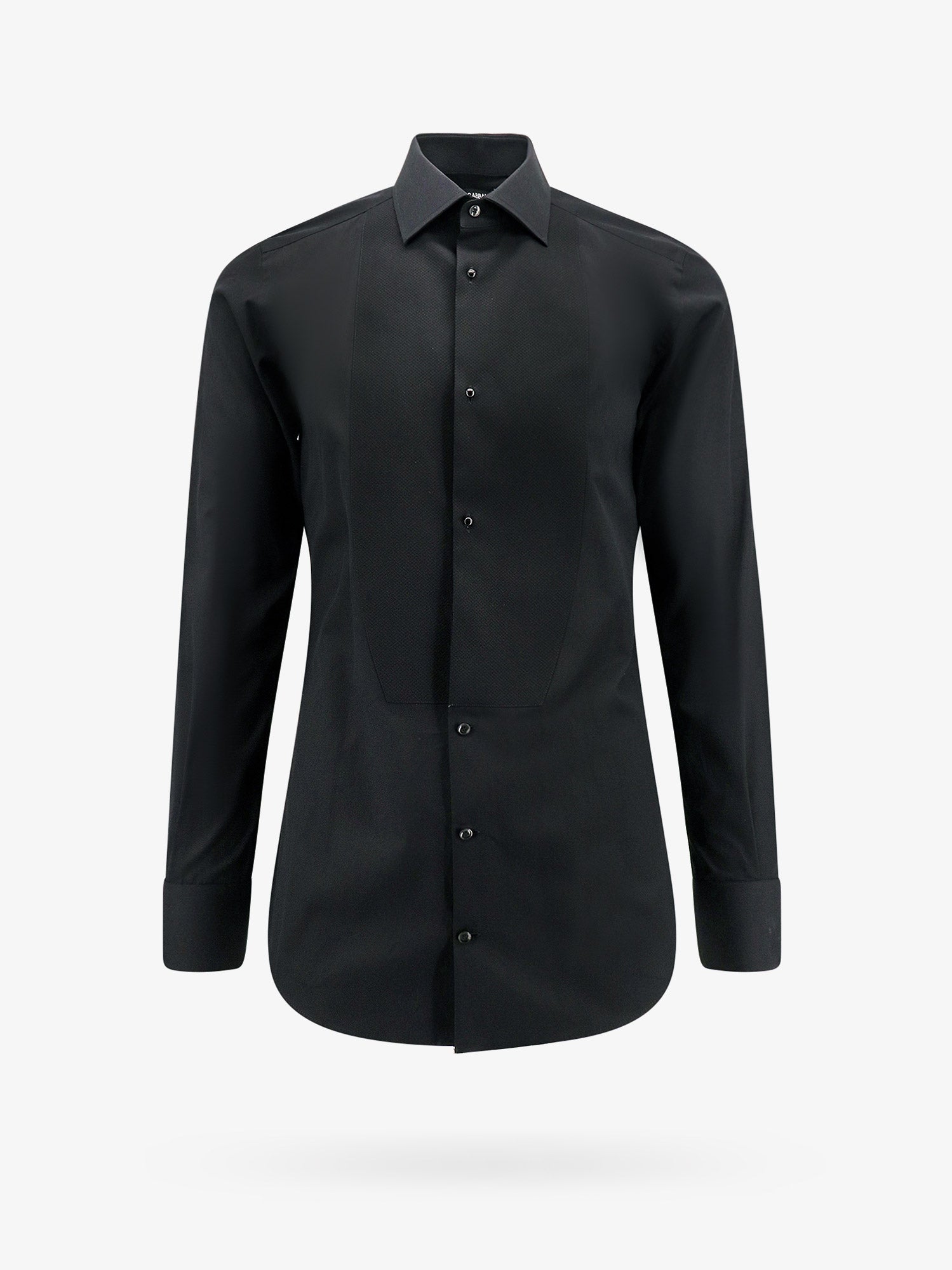 Dolce & Gabbana-Gold Cotton Shirt-Shirts Dolce & Gabbana-Gold Cotton Shirt-Shirts
