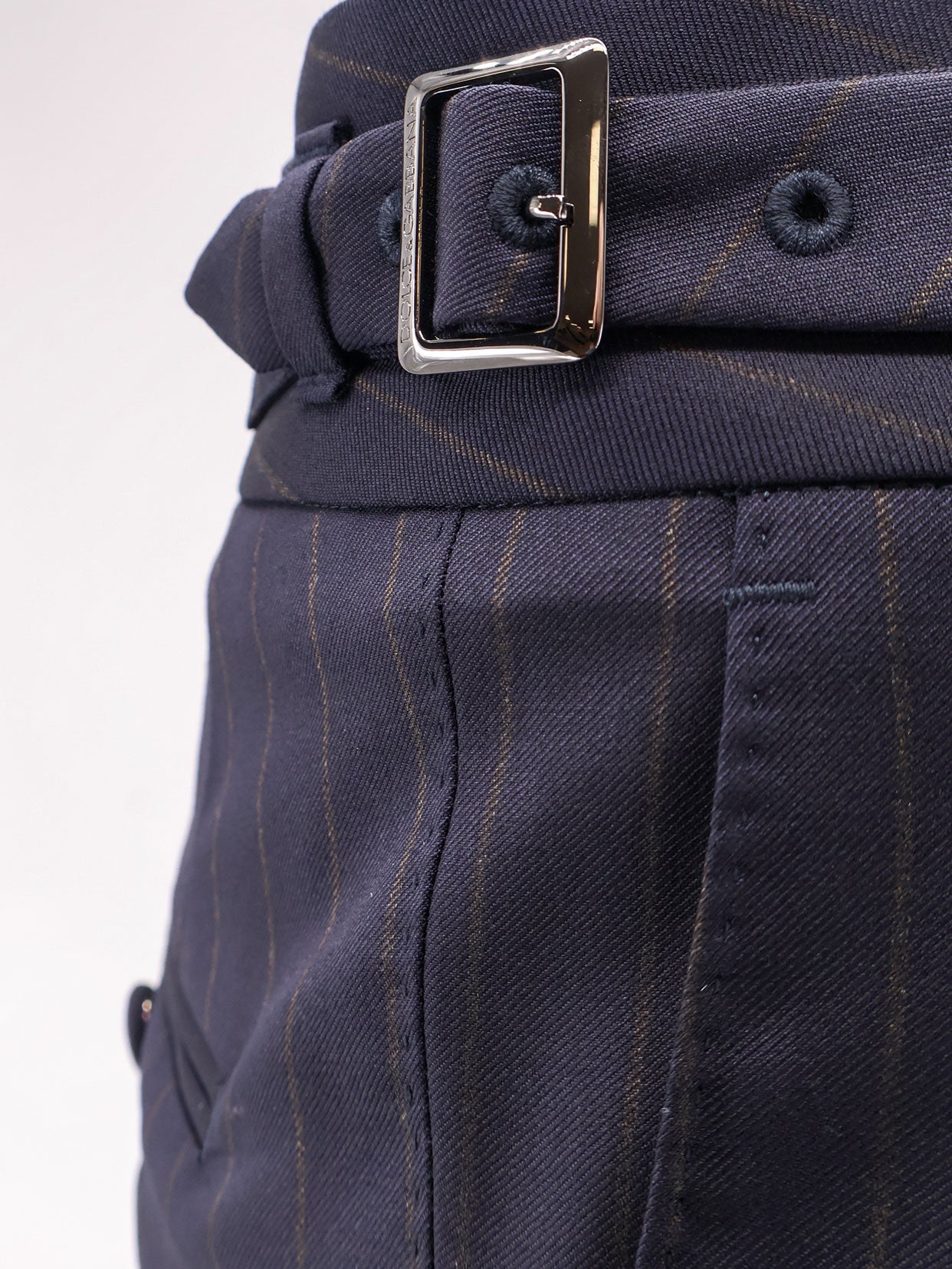 Virgin wool trousers with pinces