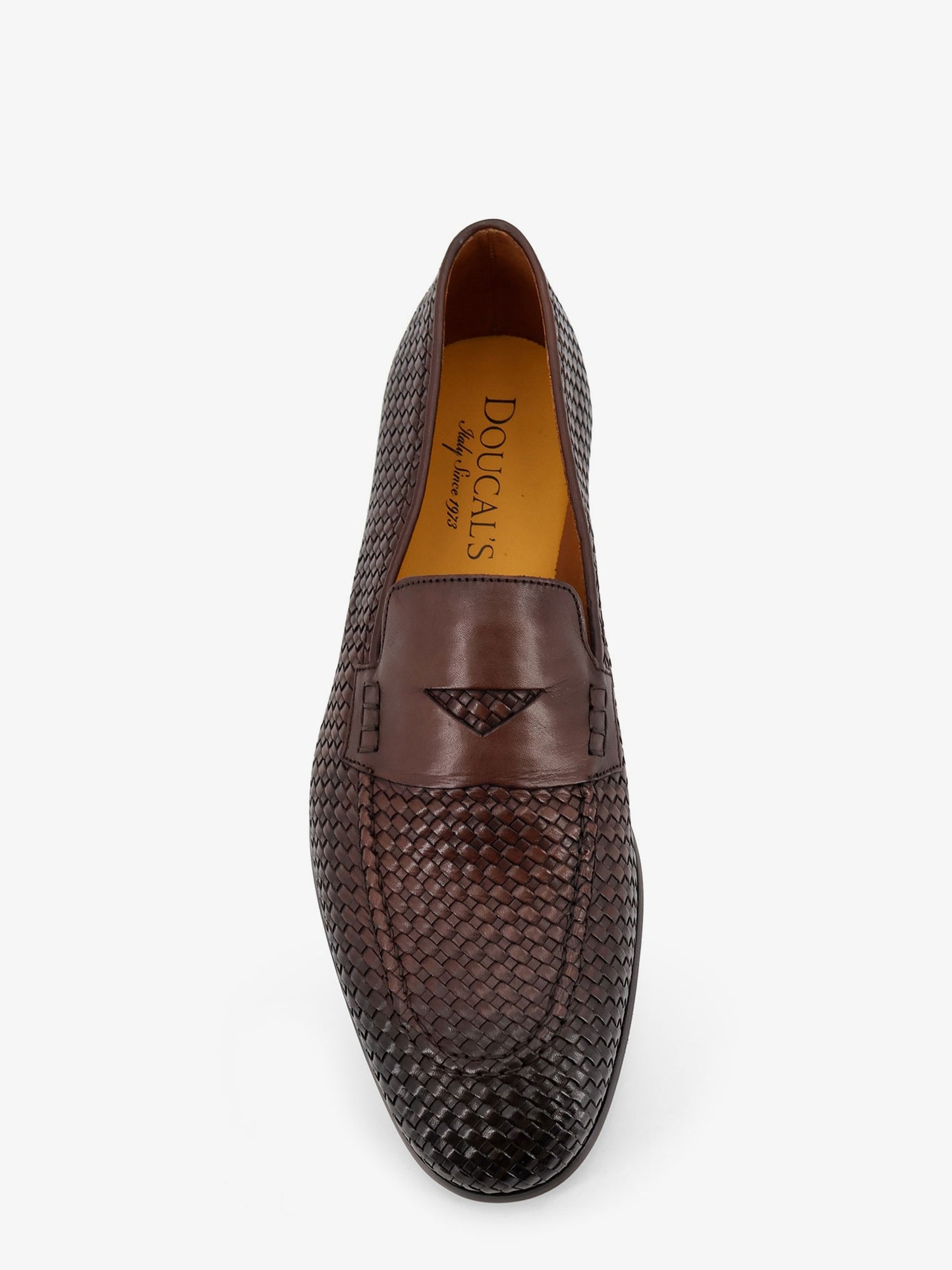 Braidy leather loafers