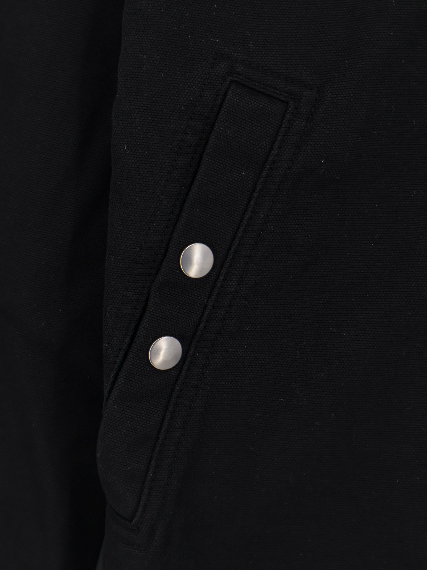 Black denim jacket