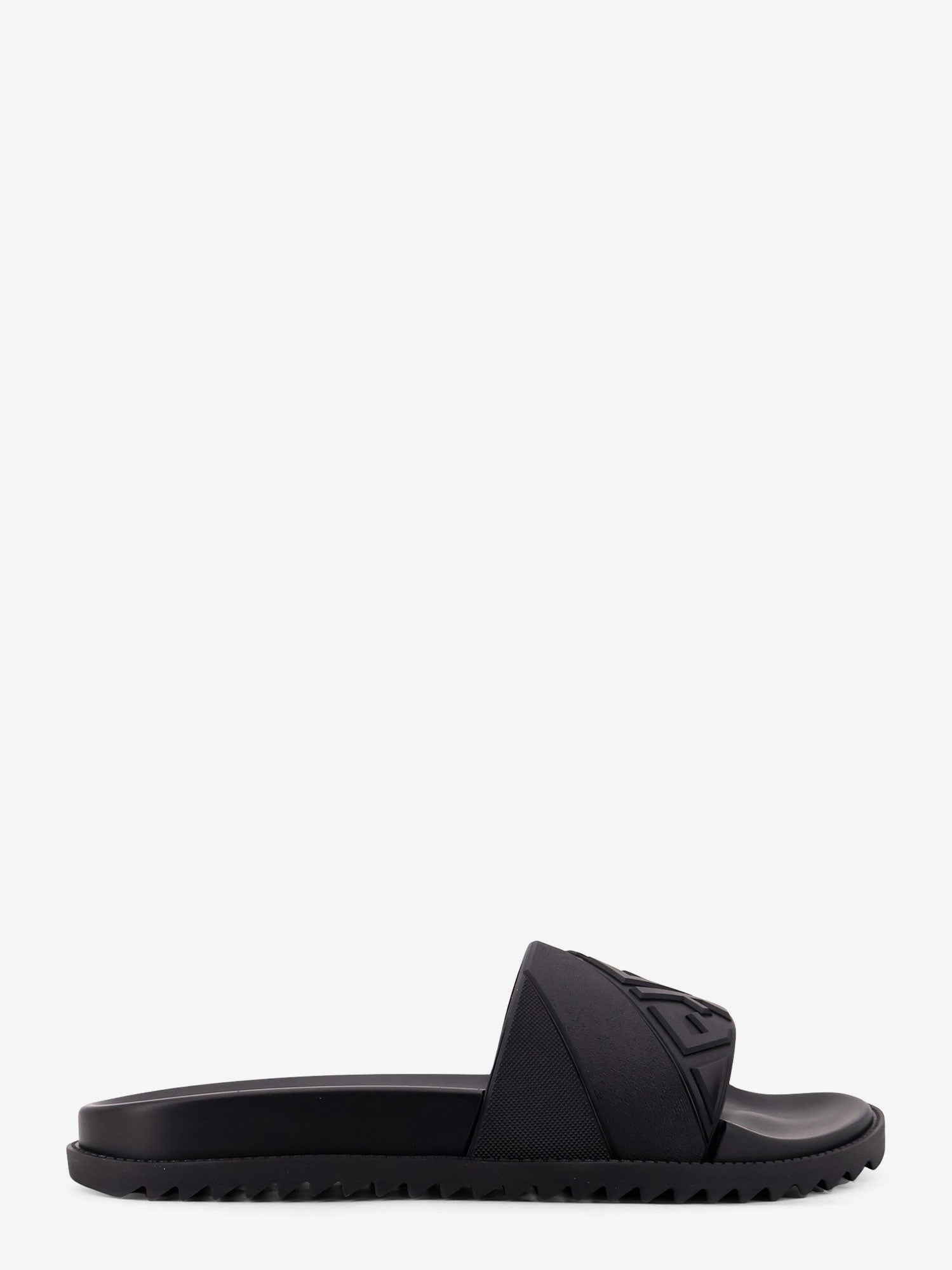 Fendi  Rubber FF Mens Logo Thong Sandals Fendi Men main image 2