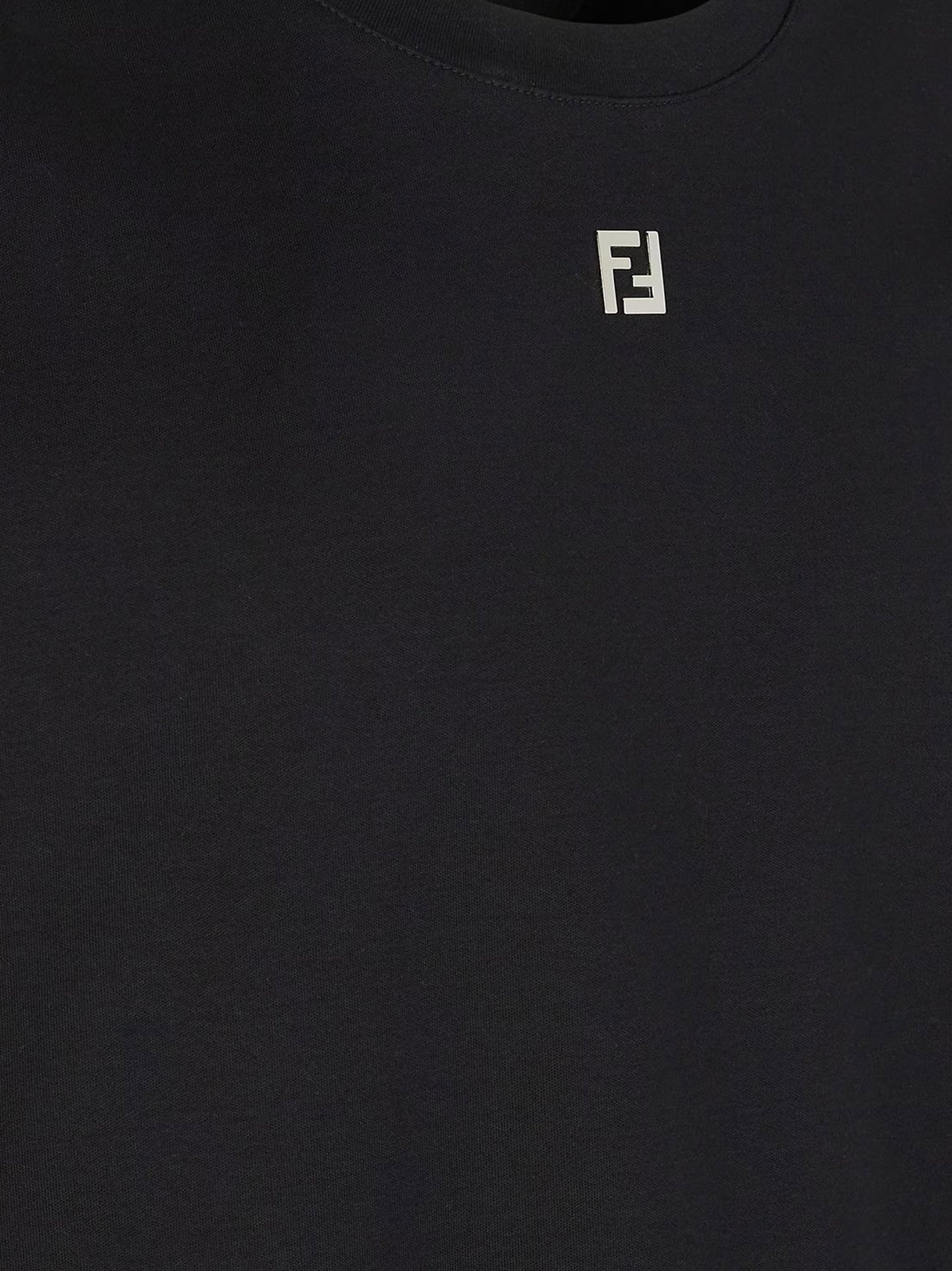Cotton t-shirt with FF detail