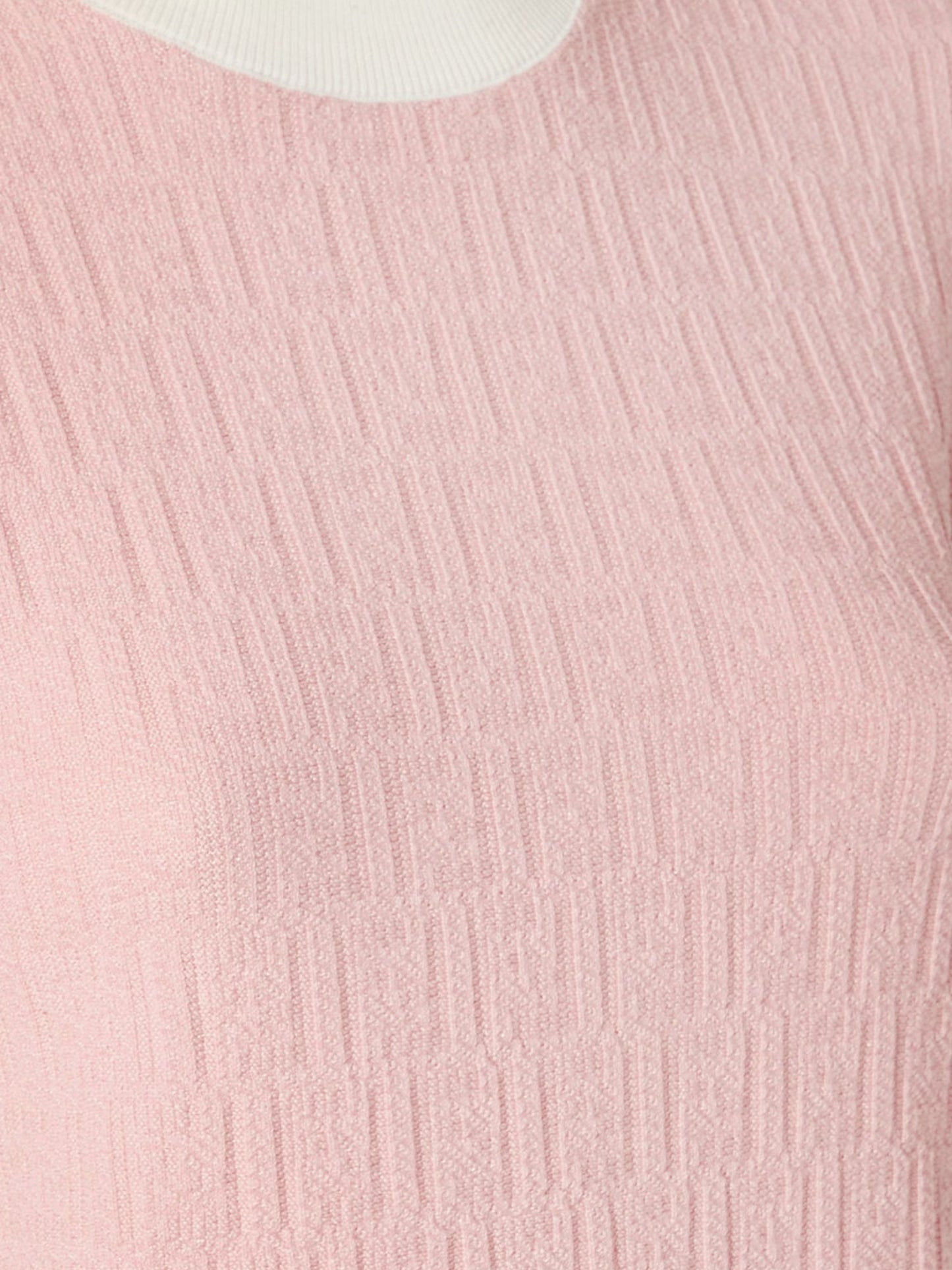 Maglia in cotone e seta con motivo FF all-over