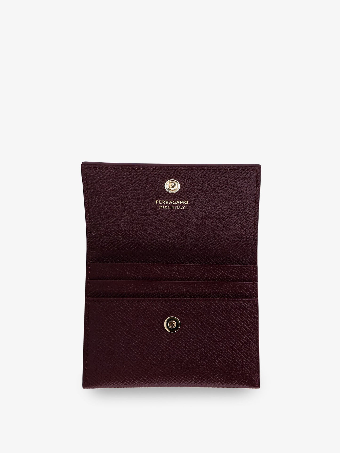 Ferragamo Leather Card Holder