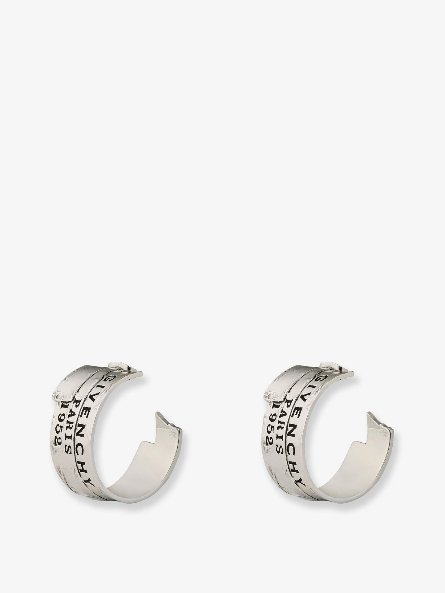 Orecchini Givenchy Tape in metallo e smalto