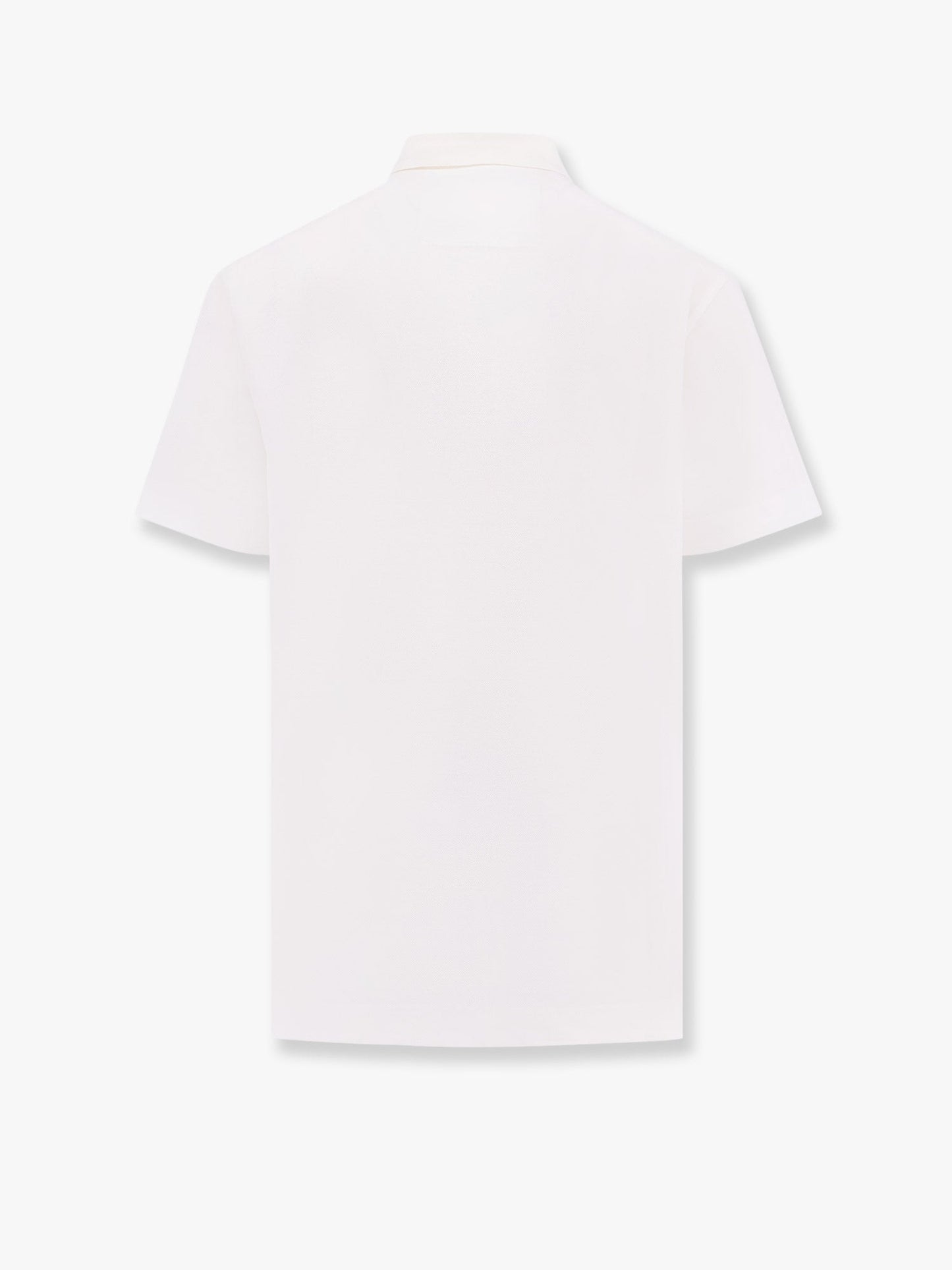 Piqué cotton polo shirt with 4g embroidery